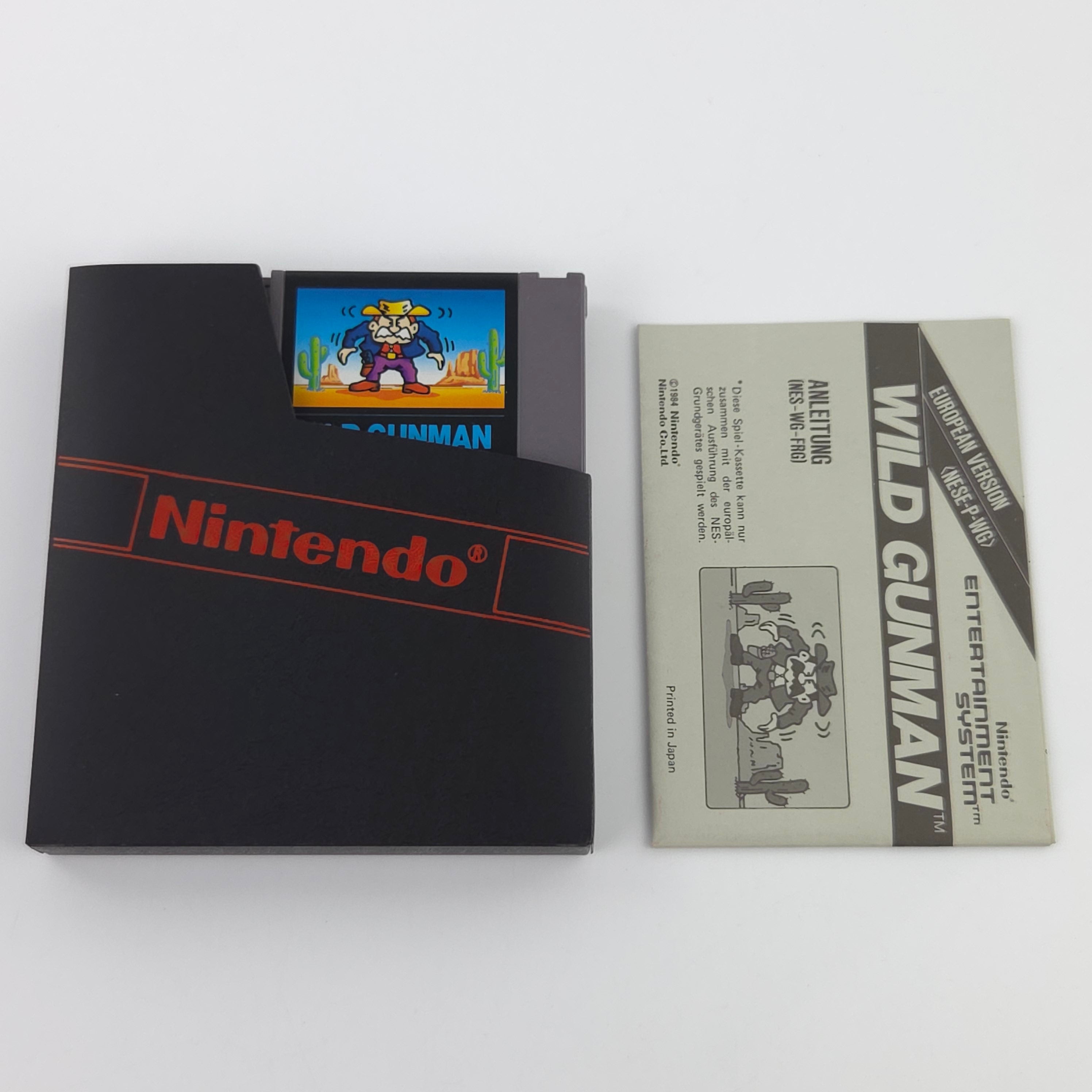 Nintendo NES Spiel – Wild Gunman (OVP PAL)