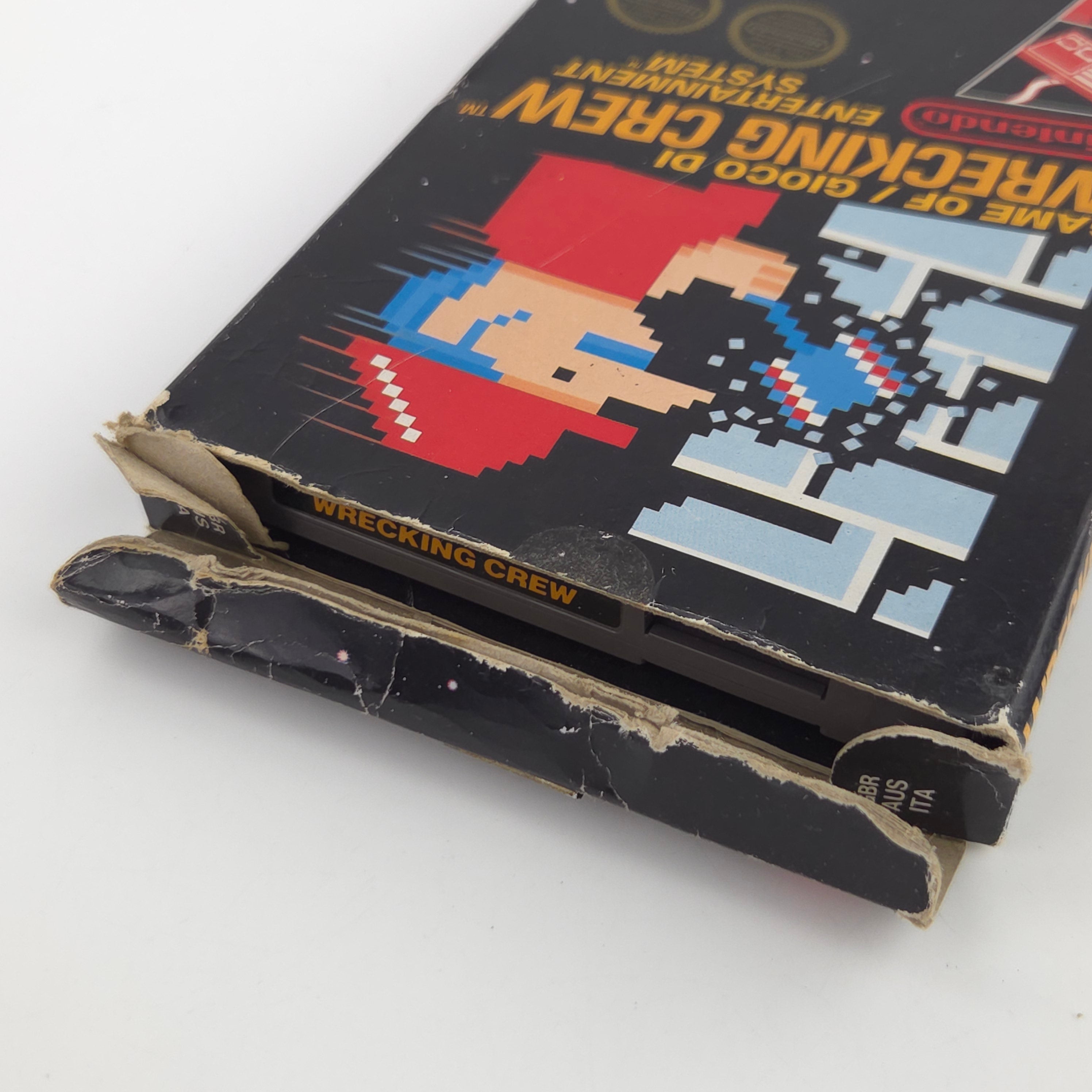 Nintendo NES Spiel Wrecking Crew OVP PAL Mattel