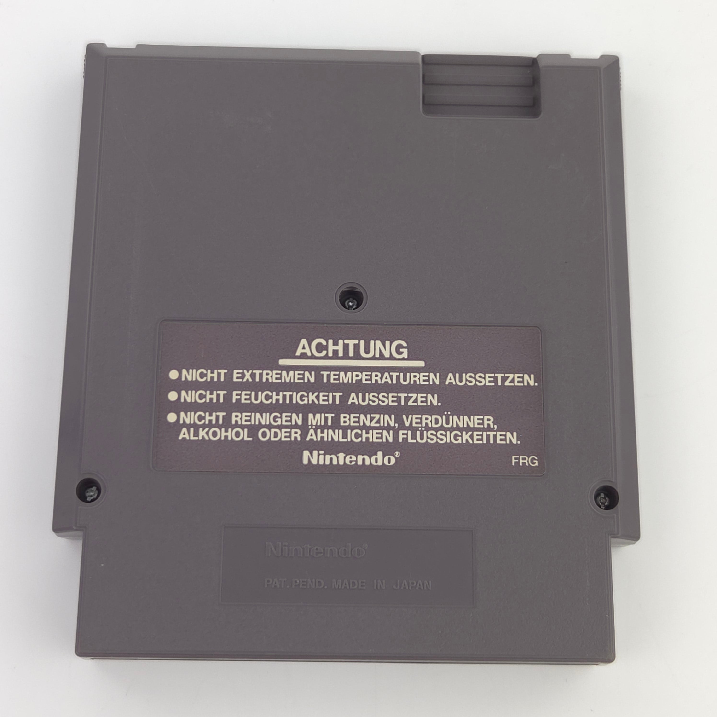 Nintendo NES Spiel Wrecking Crew Modul Schutzhülle PAL
