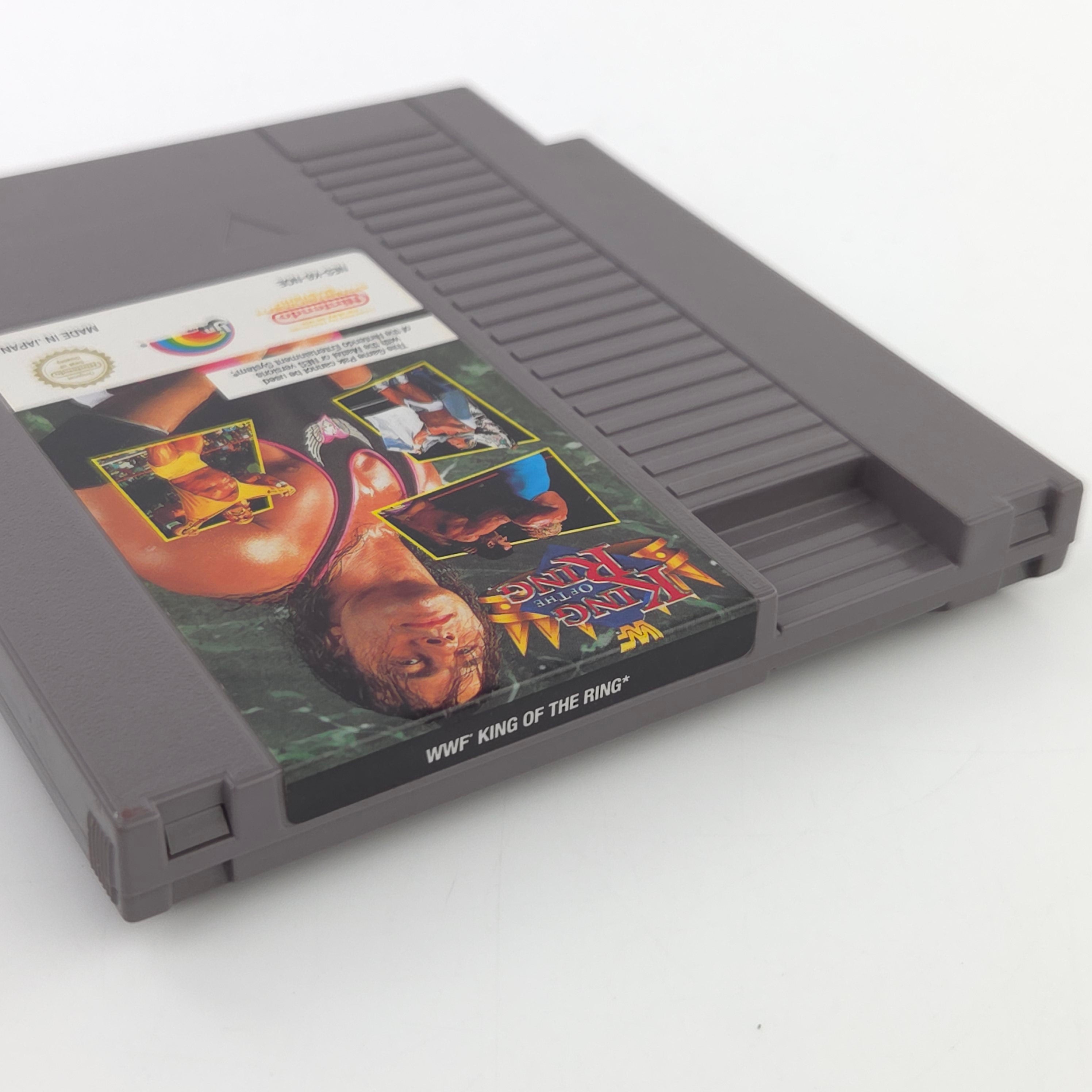 NES Spiel WWF King of the Ring Modul Schutzhülle NOE