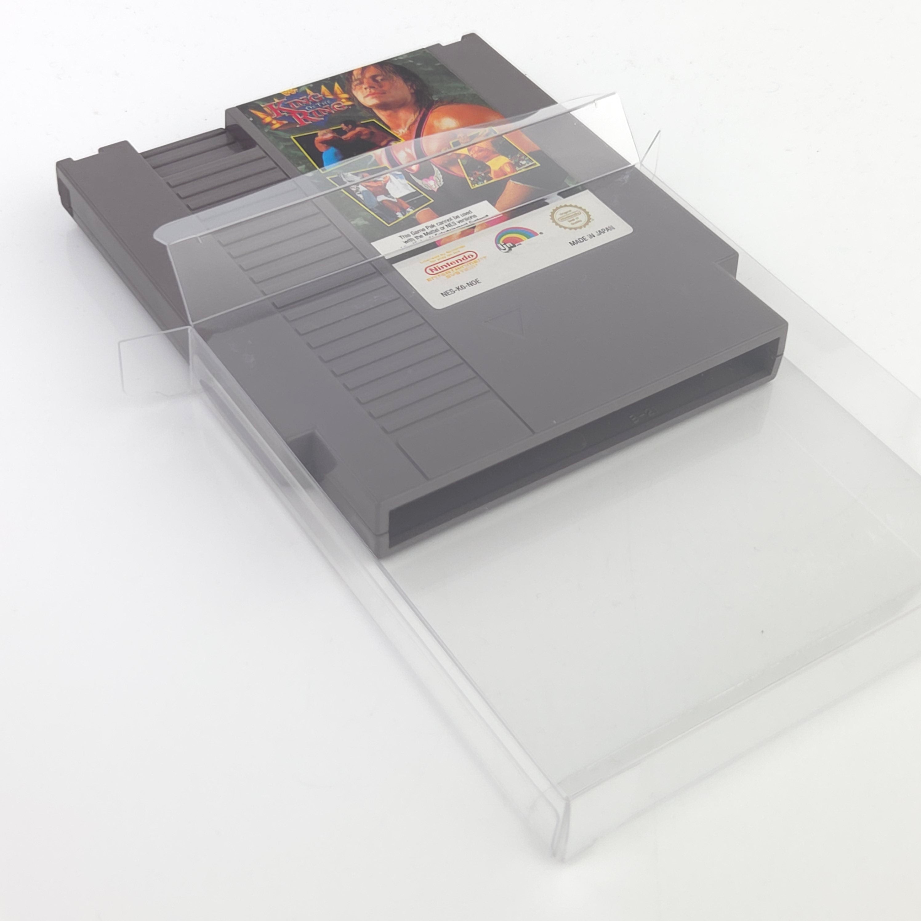 NES Spiel WWF King of the Ring Modul Schutzhülle NOE