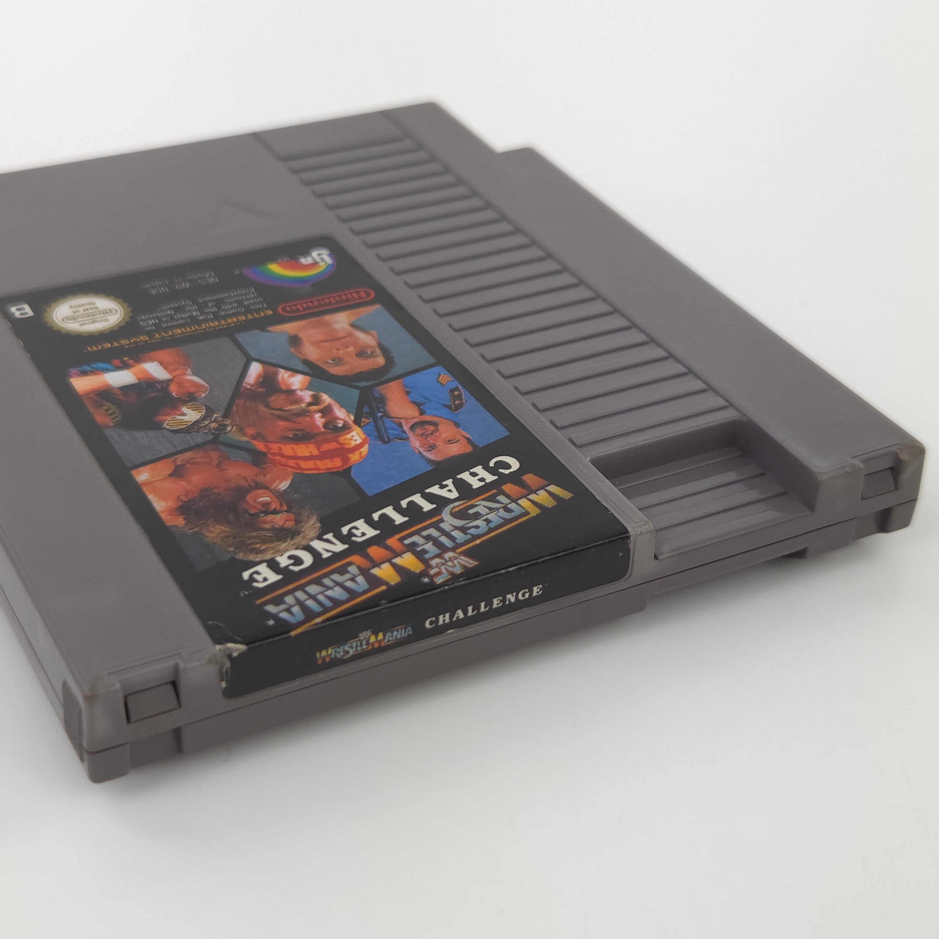 NES Spiel WWF Wrestle Mania Challenge Modul PAL NOE