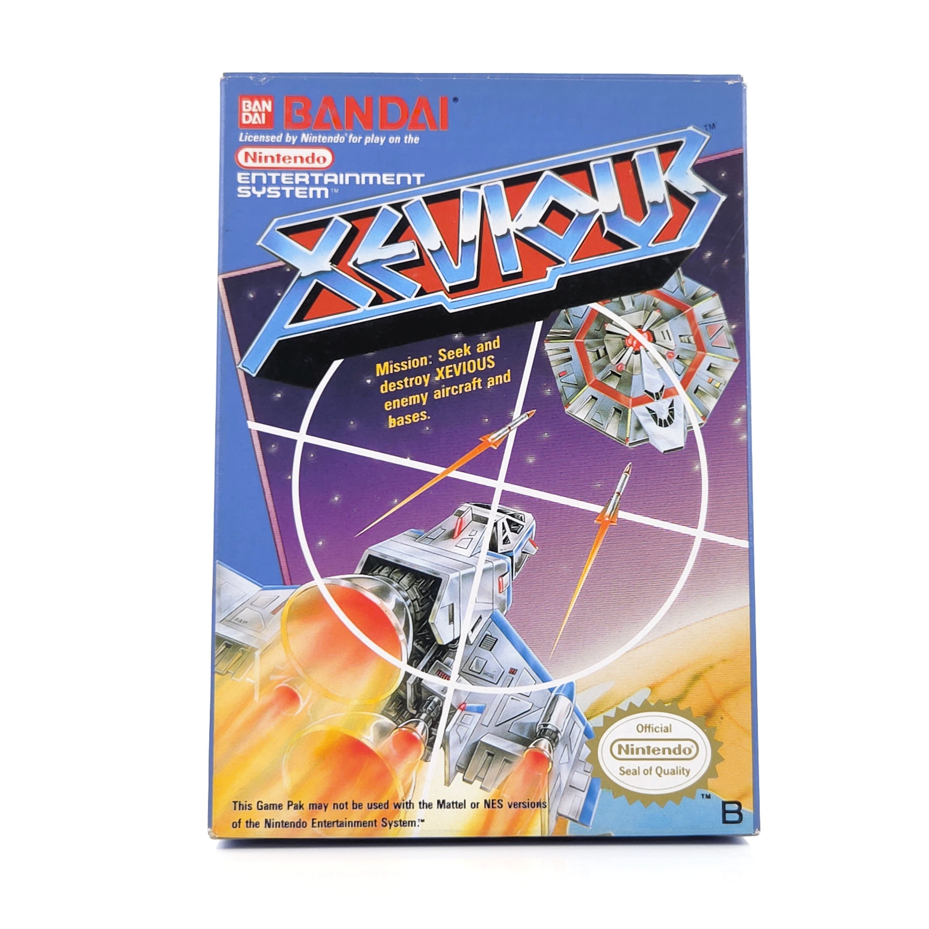 Nintendo NES Spiel – Xevious (OVP CIB PAL-B)