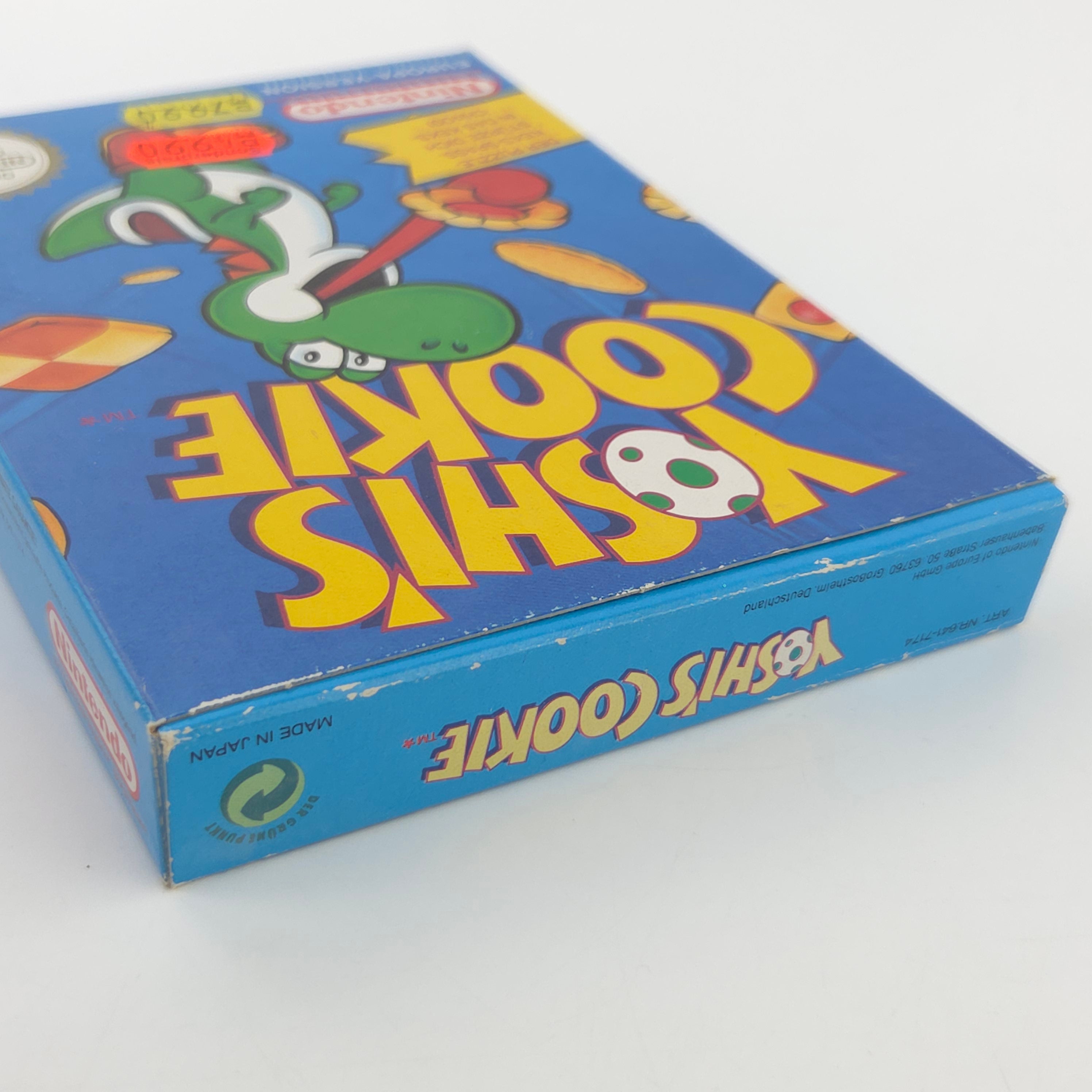 Nintendo NES Spiel Yoshi Cookie OVP PAL NOE