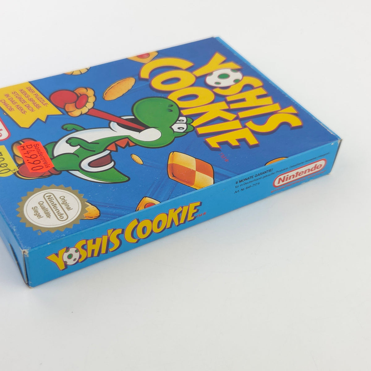 Nintendo NES Spiel Yoshi Cookie OVP PAL NOE