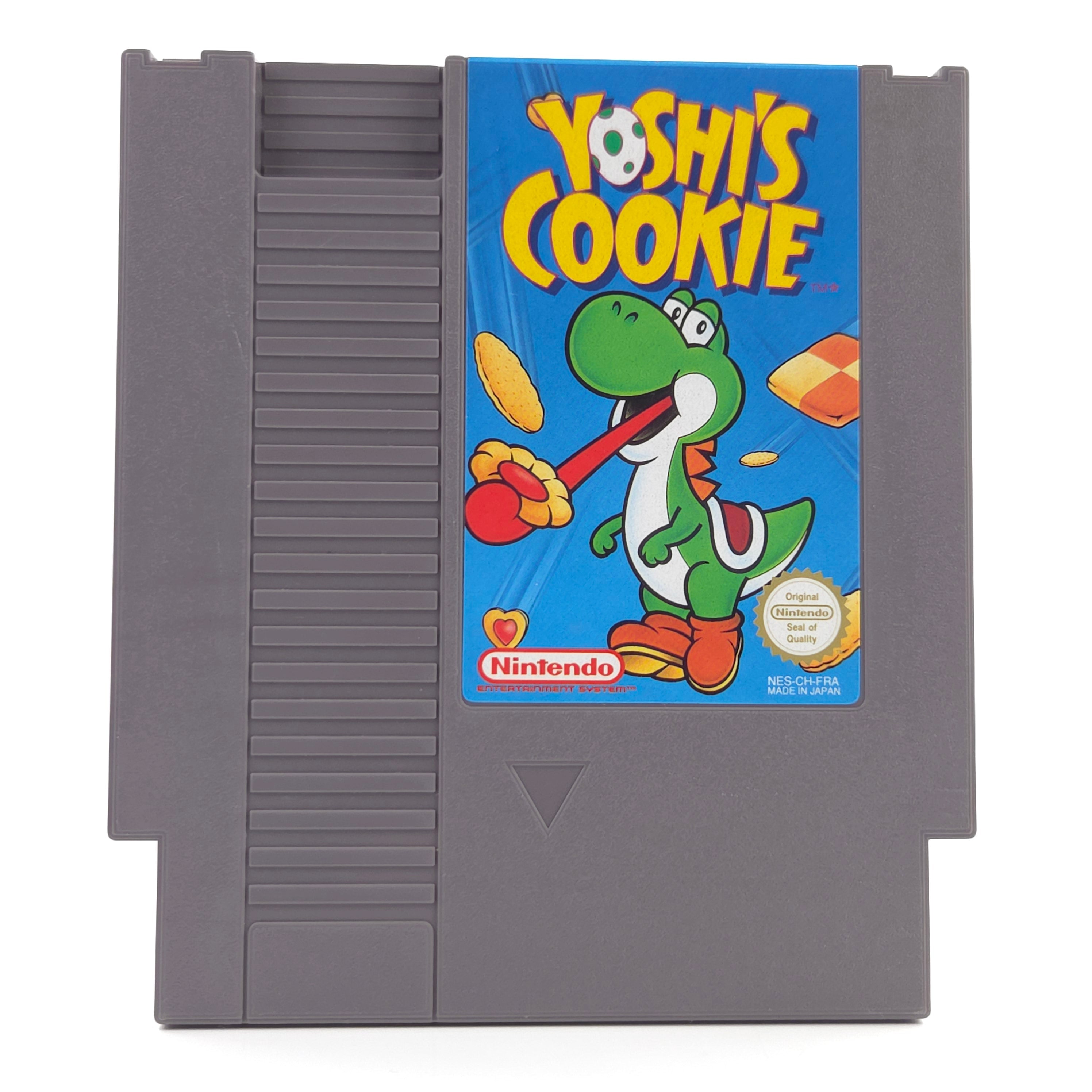 NES Spiel Yoshi´s Cookie Modul Schutzhülle PAL B FRA
