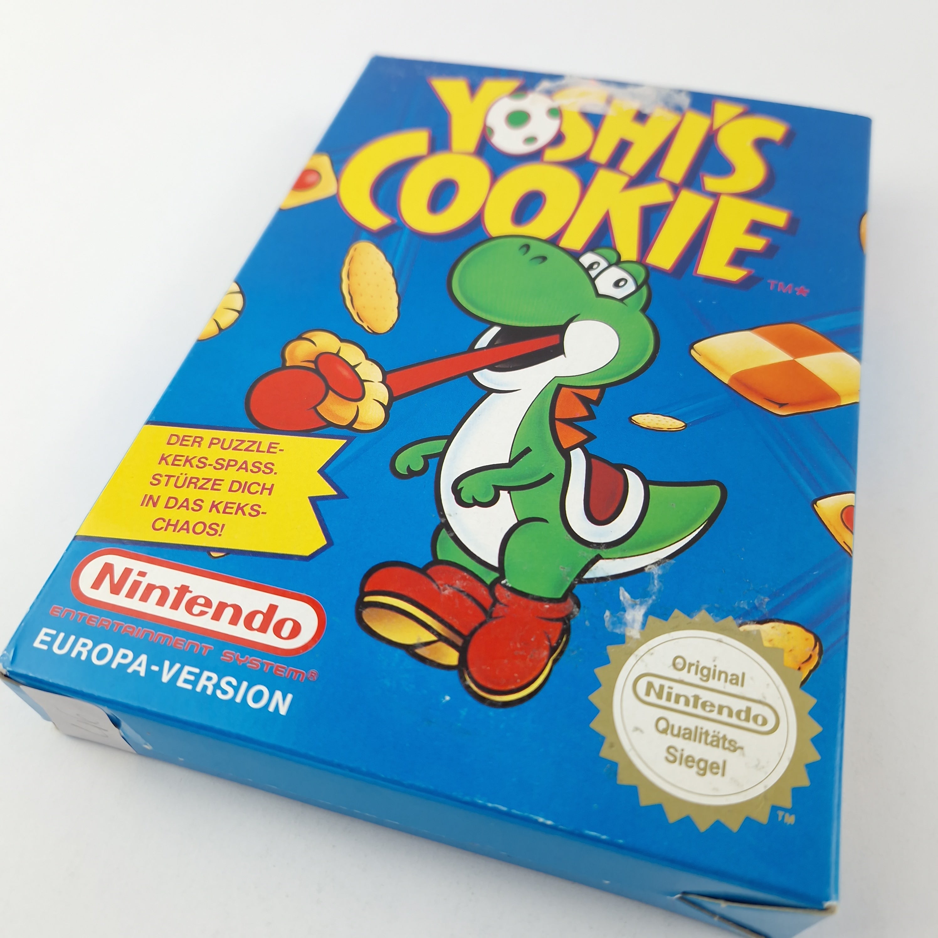 Nintendo NES Spiel – Yoshis Cookie nahezu neuwertig PAL OVP