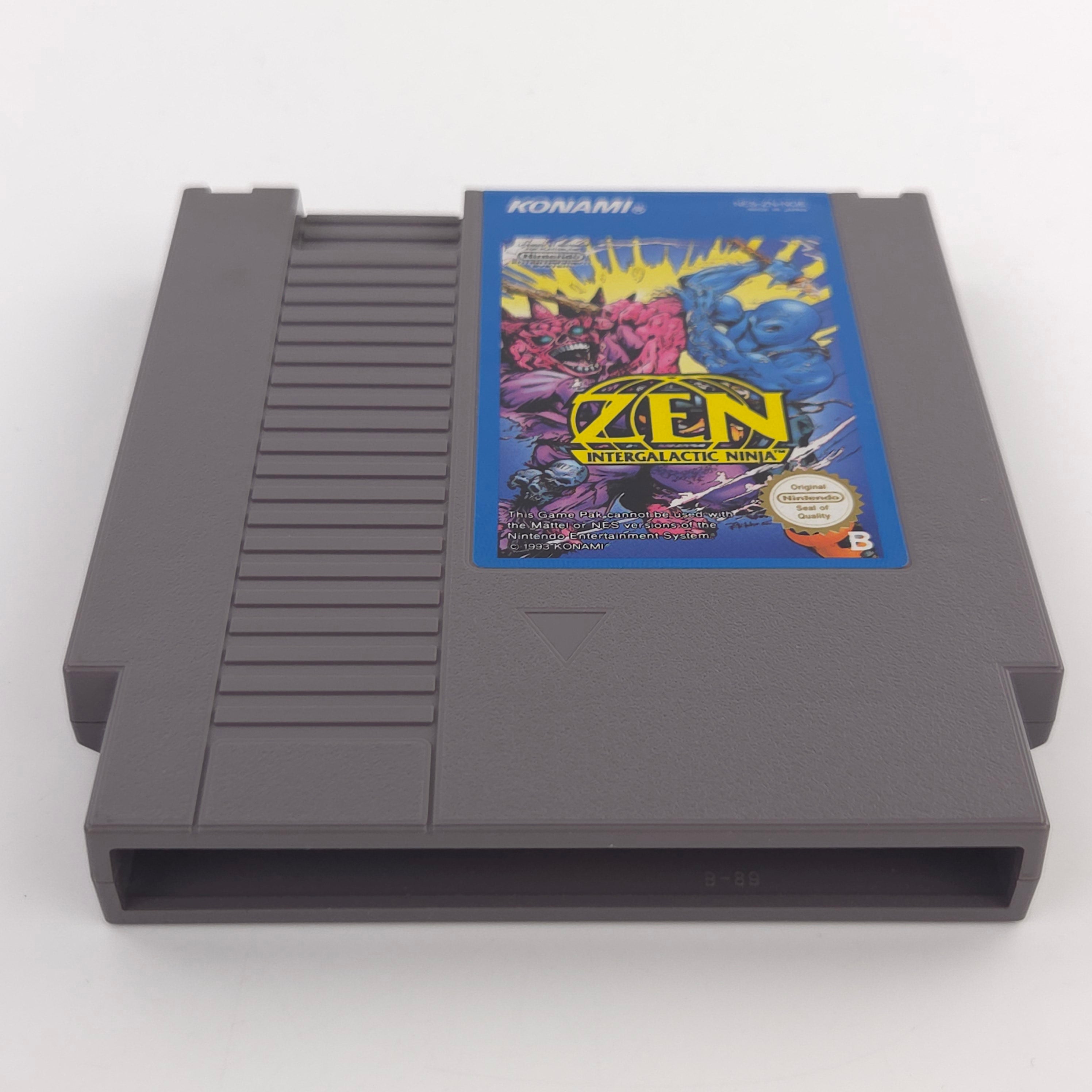 NES Spiel ZEN Intergalactic Ninja Modul Konami NOE PAL
