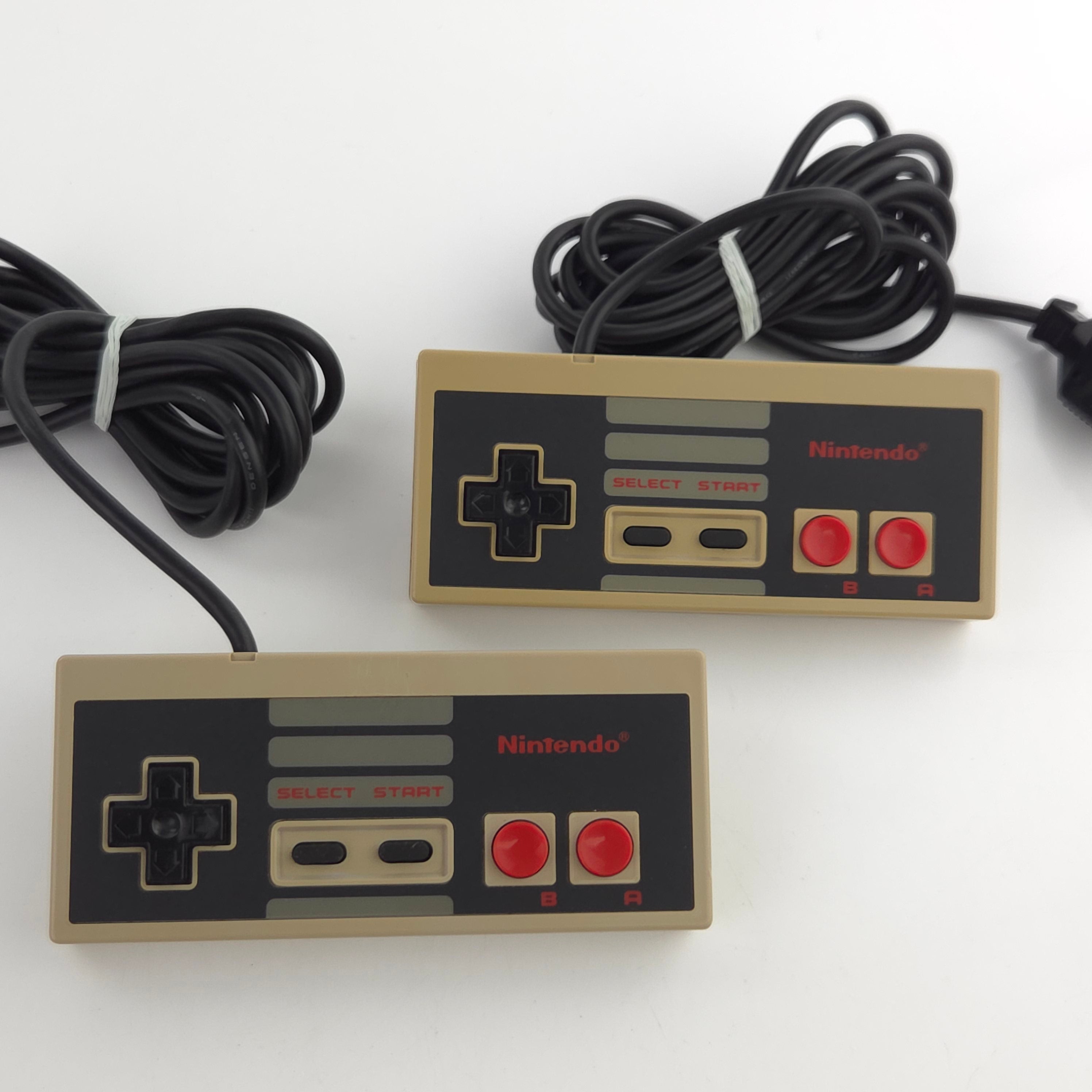 Nintendo NES Zubehör 2 Standard Controller OVP Doppelpack