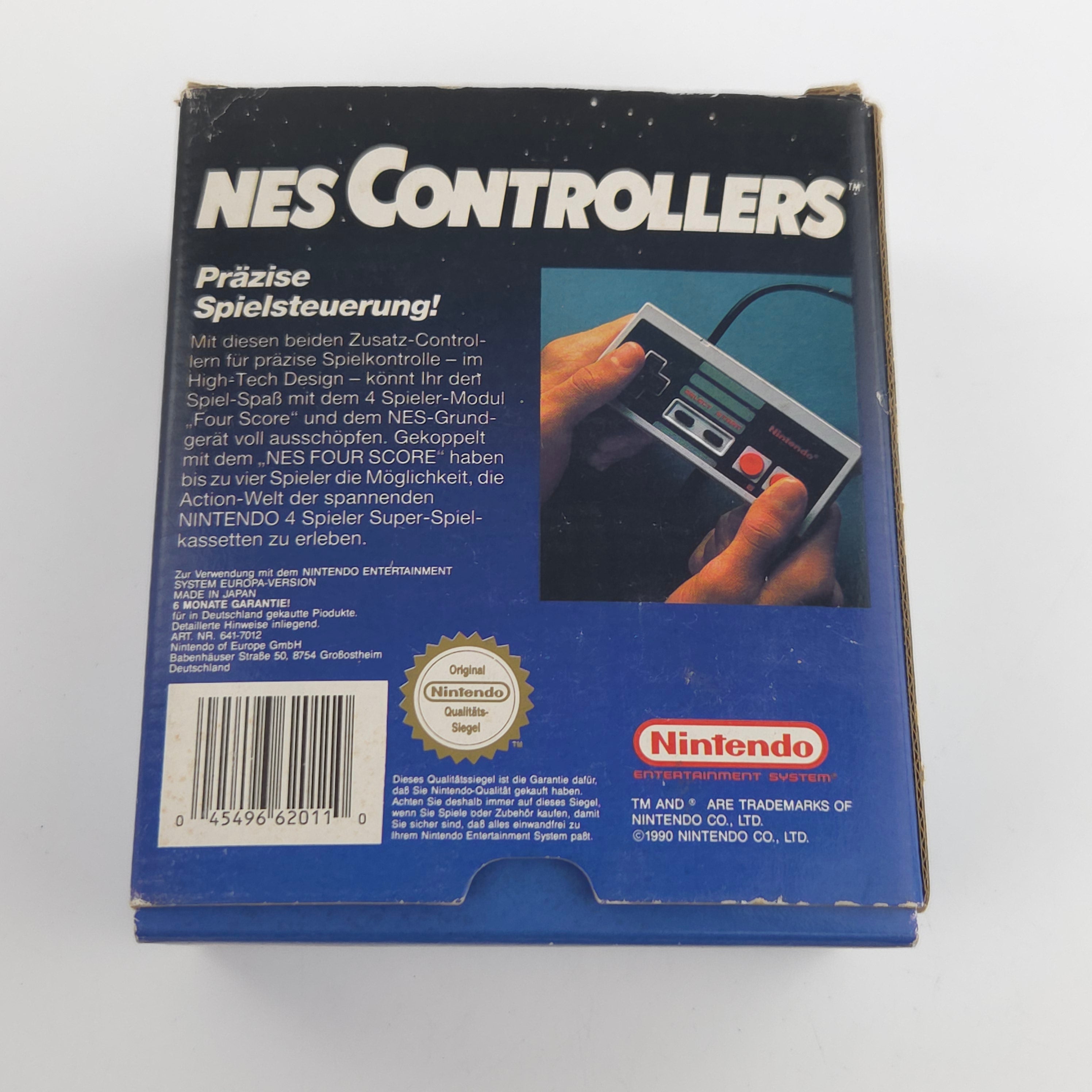 Nintendo NES Zubehör 2 Standard Controller OVP Doppelpack
