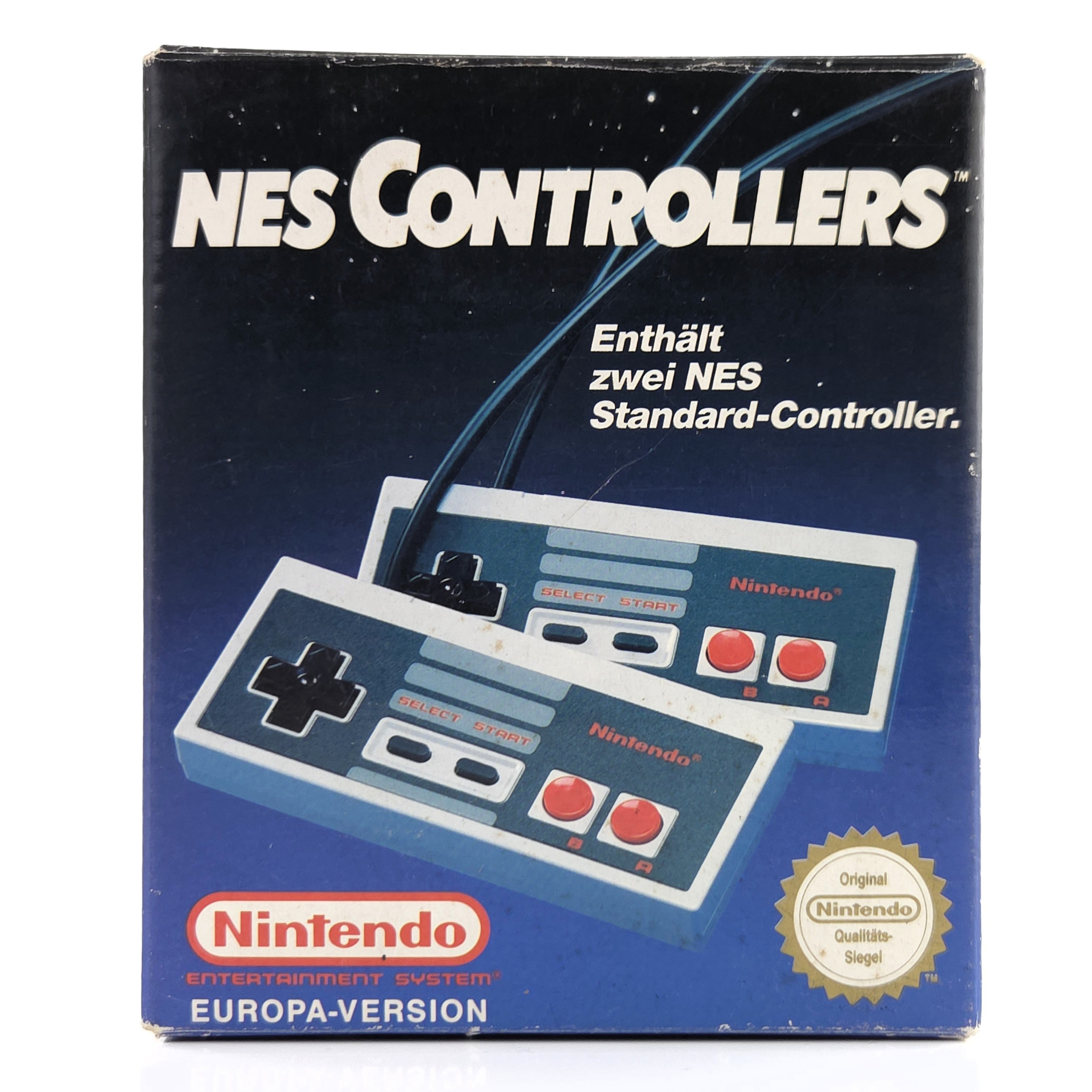 Nintendo NES Zubehör 2 Standard Controller OVP Doppelpack