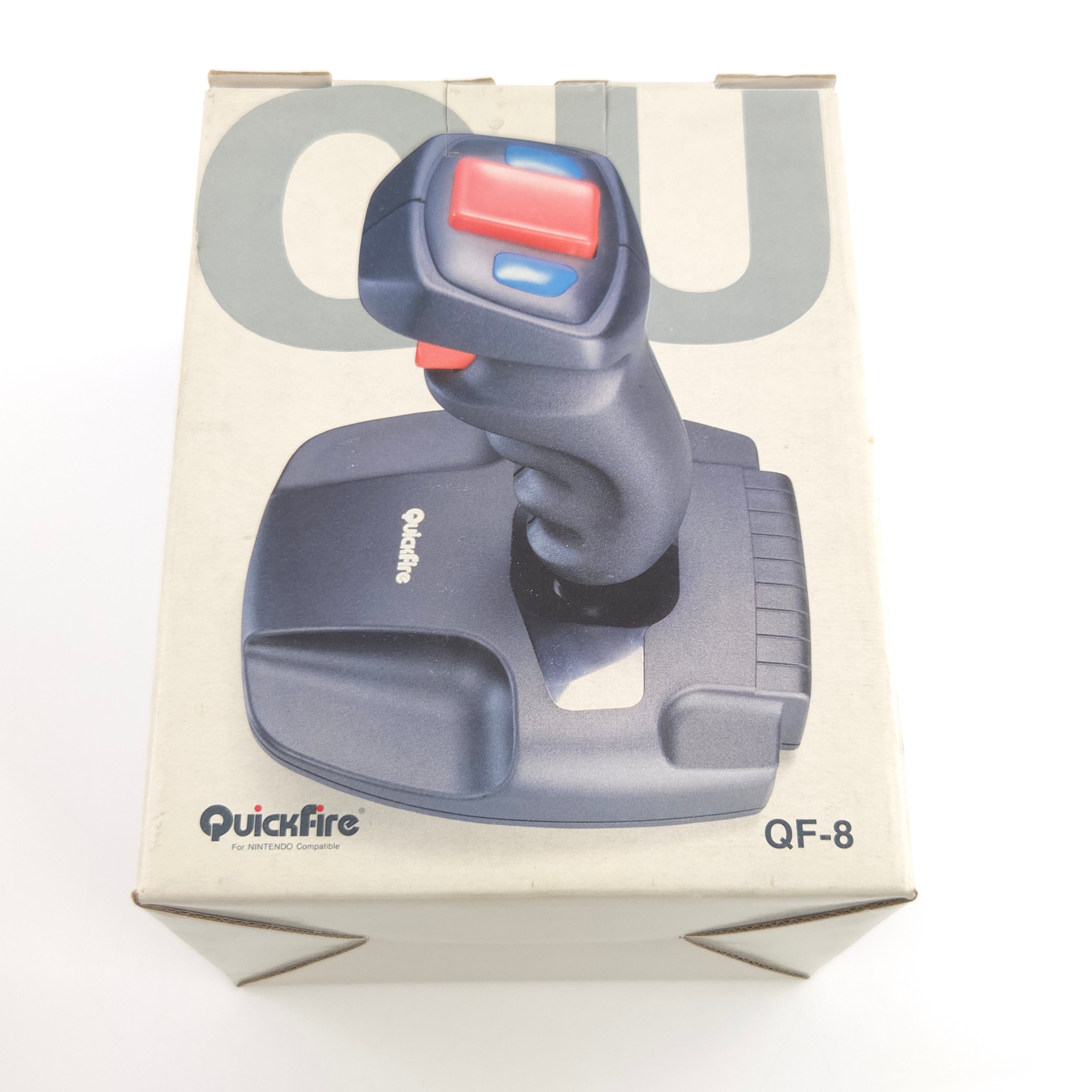 Nintendo NES Zubehör – Quickfire QF-8 Joystick Controller OVP