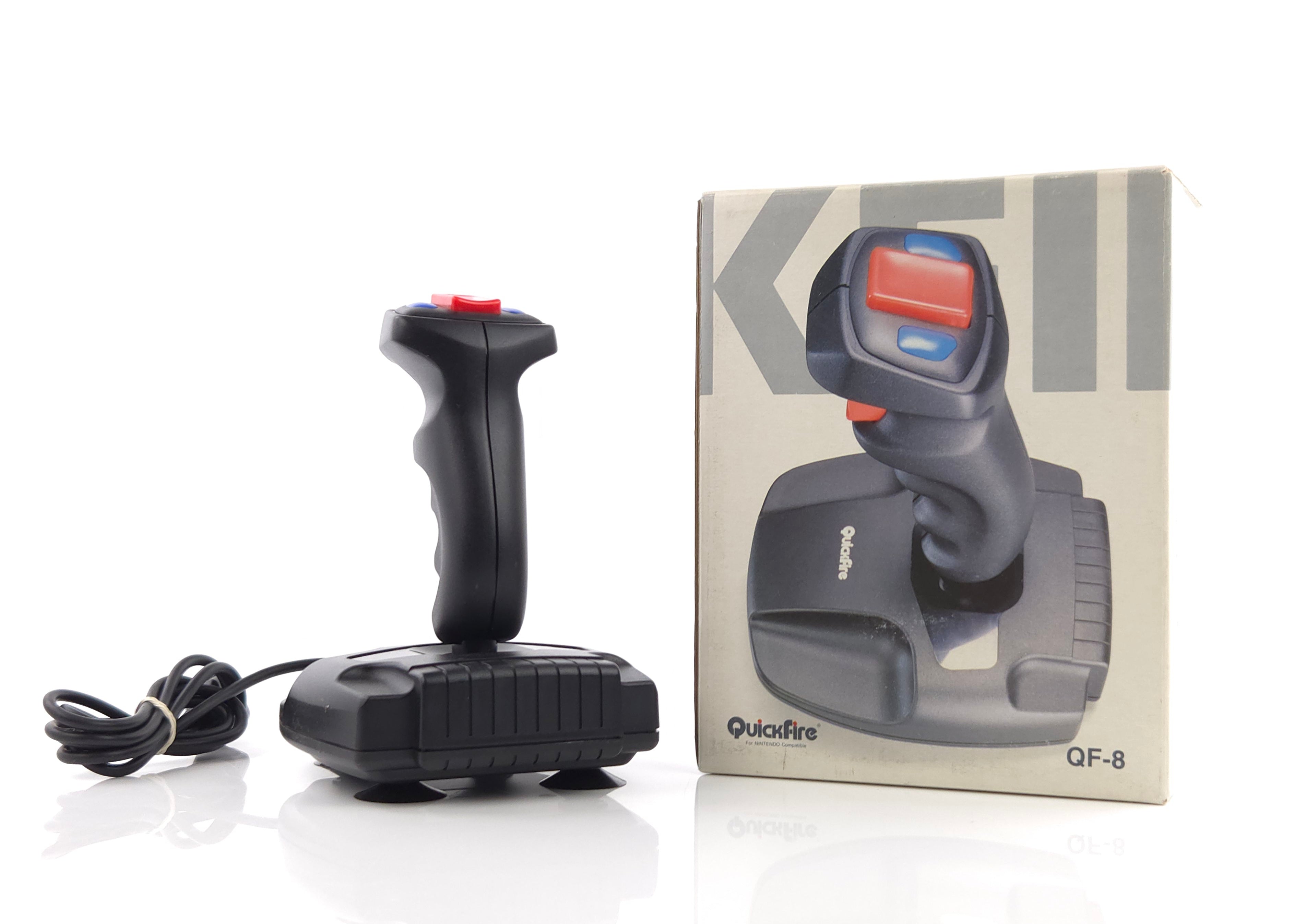 Nintendo NES Zubehör – Quickfire QF-8 Joystick Controller OVP