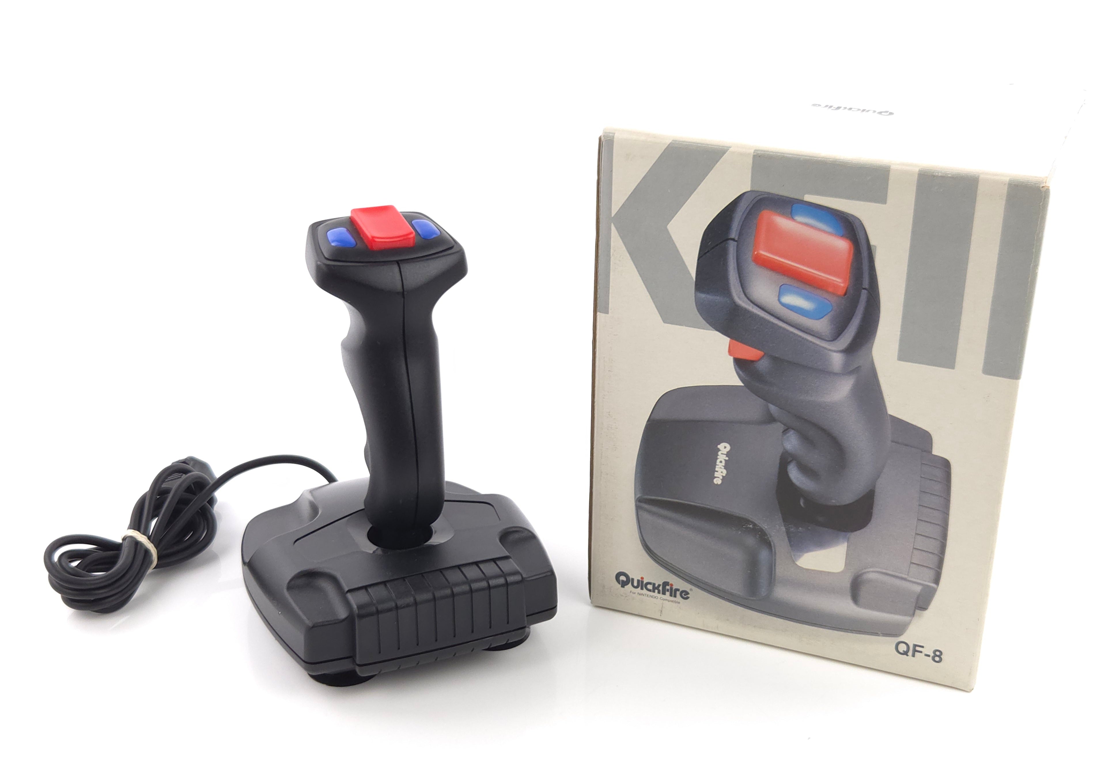Nintendo NES Zubehör – Quickfire QF-8 Joystick Controller OVP