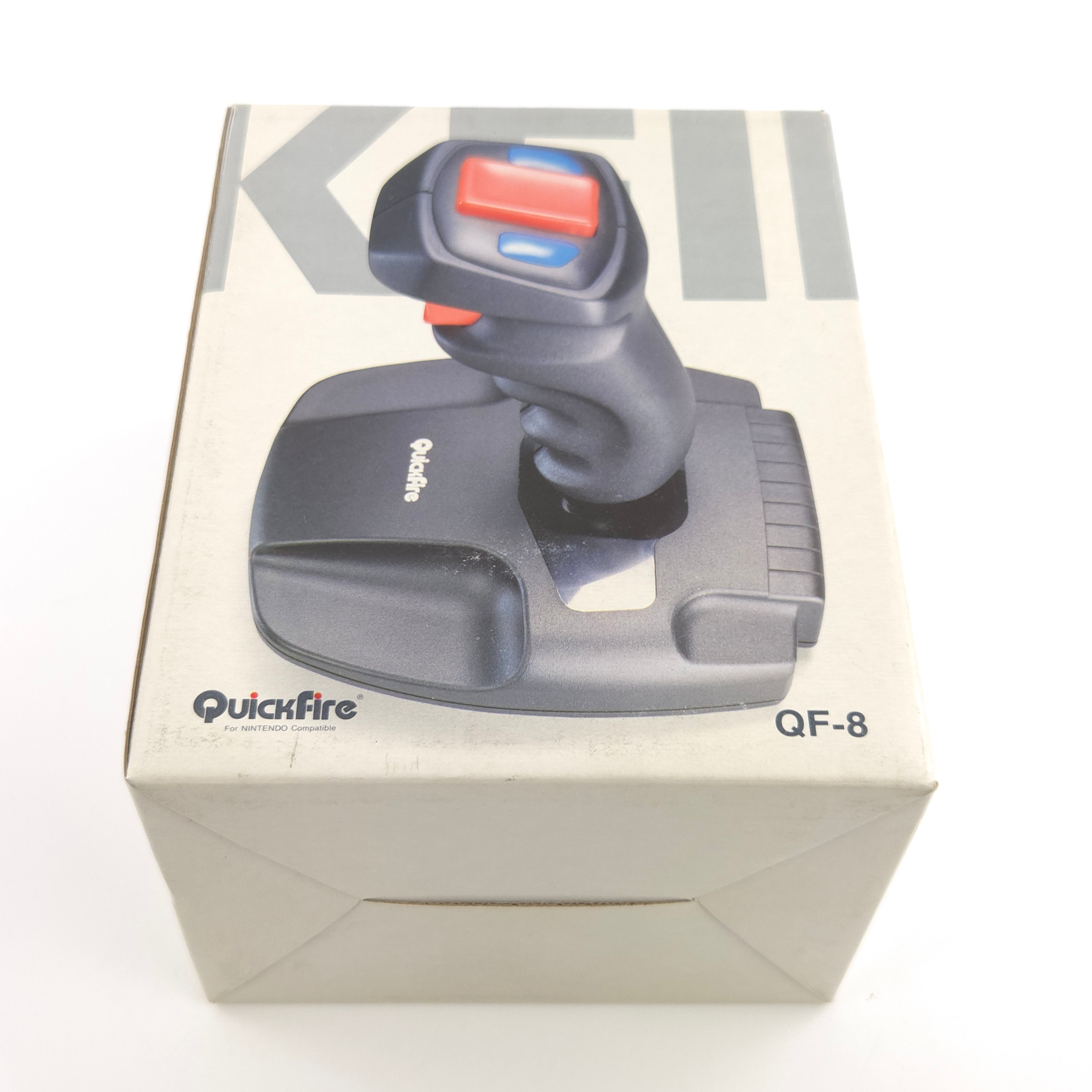 Nintendo NES Zubehör – Quickfire QF-8 Joystick Controller OVP
