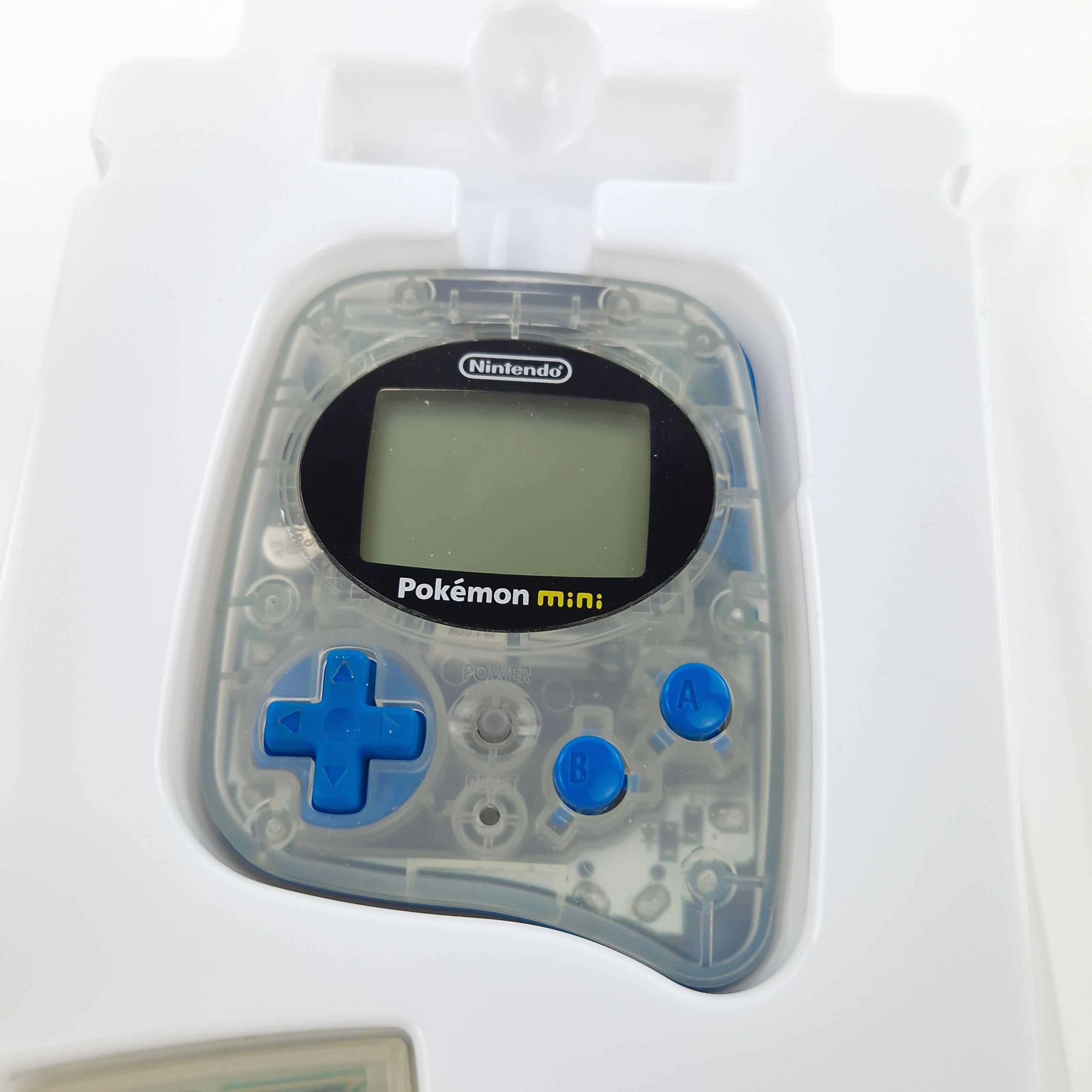 Nintendo Pokemon Mini Konsole Blau inkl. Pokemon Party OVP PAL