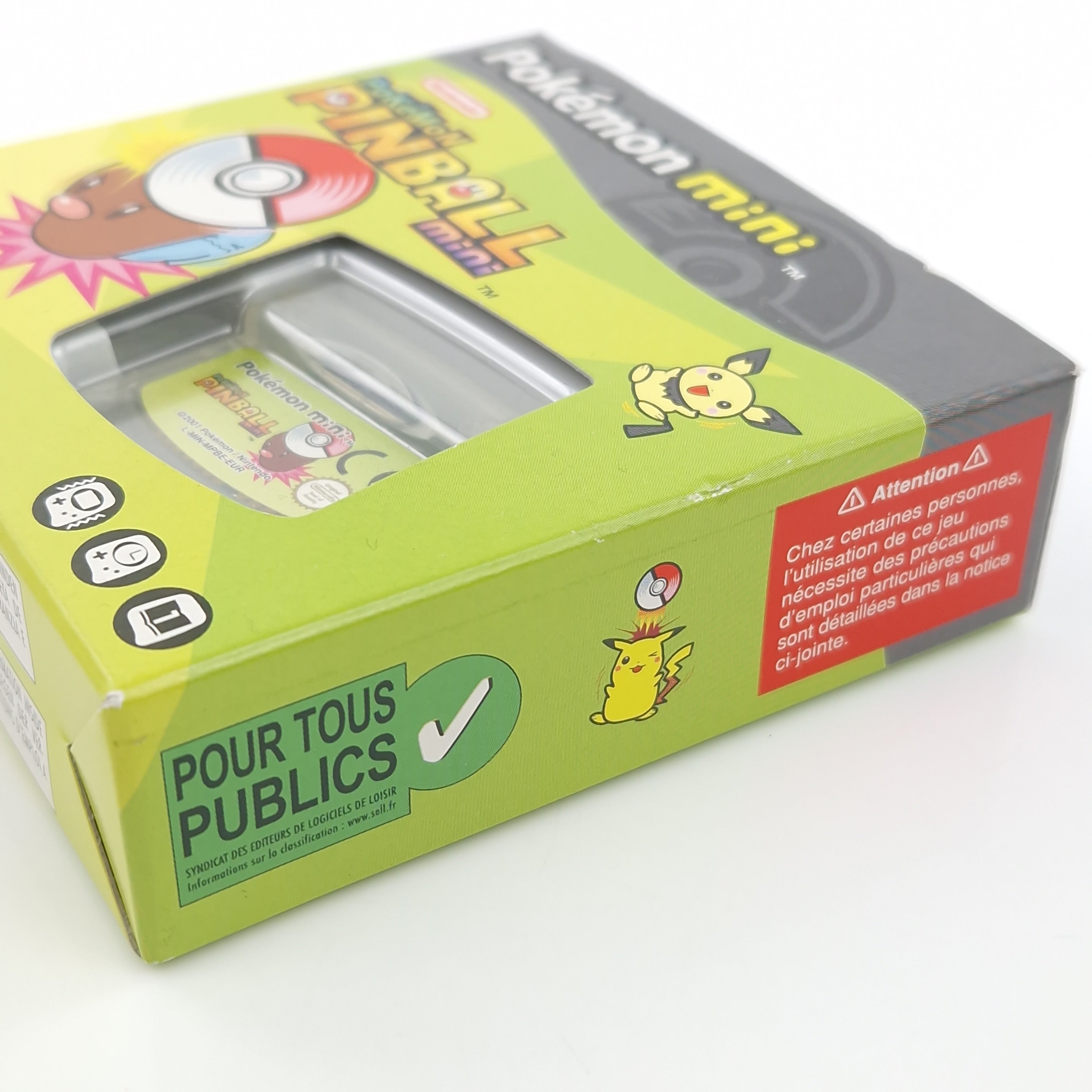 Nintendo Pokemon Mini Spiel – Pokemon Pinball Mini (OVP)