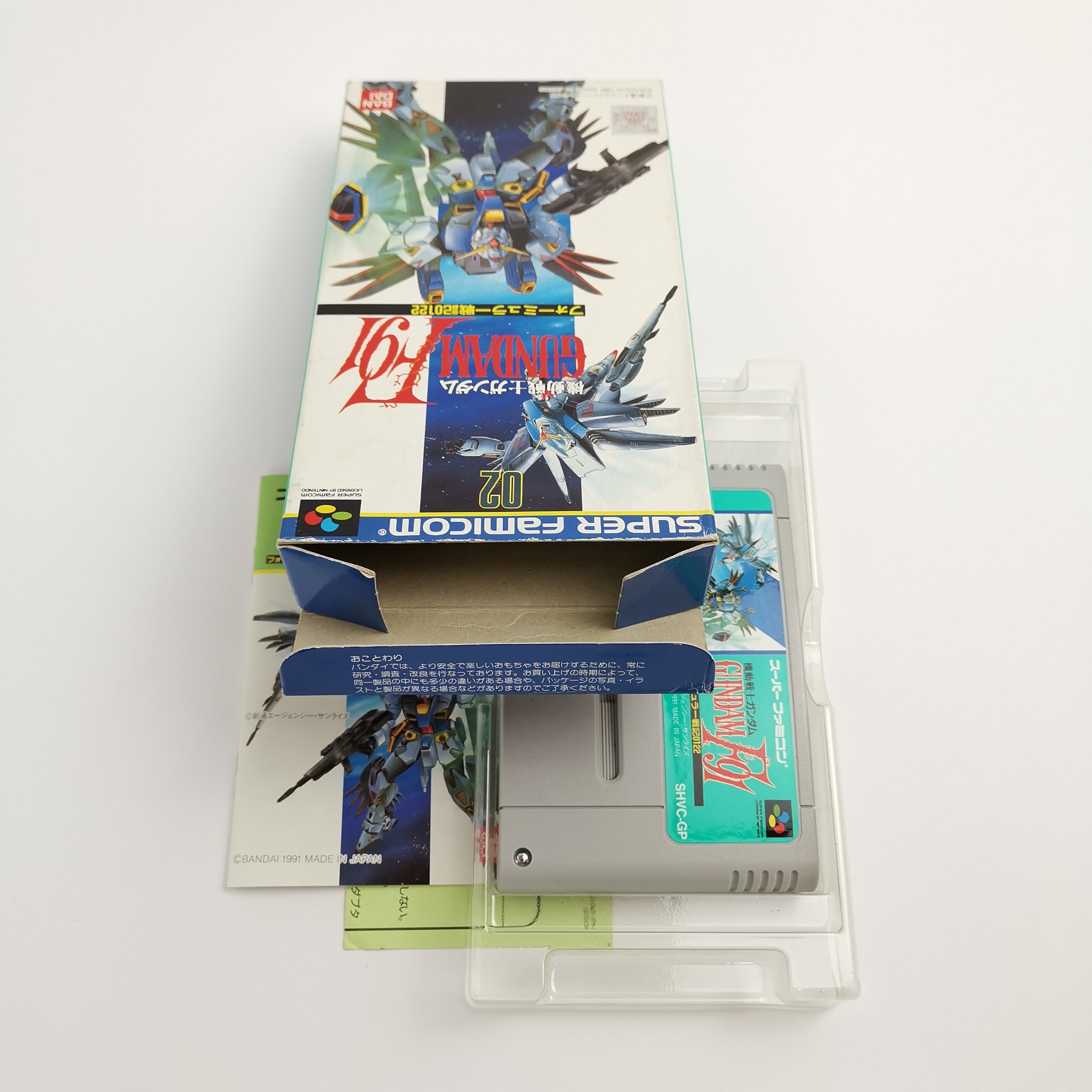 Super Famicom Spiel – Gundam F91 NTSC-J OVP Japan
