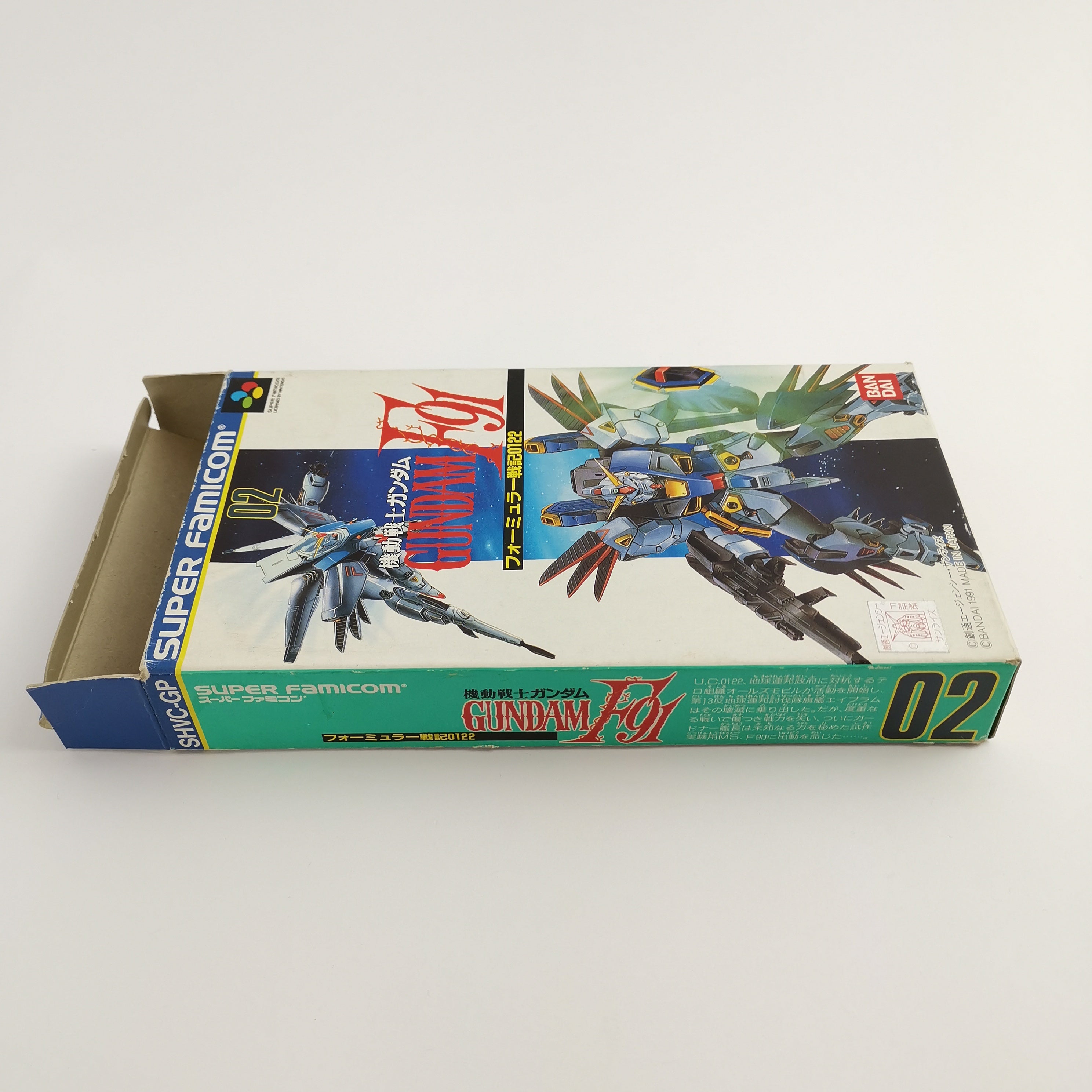 Super Famicom Spiel – Gundam F91 NTSC-J OVP Japan