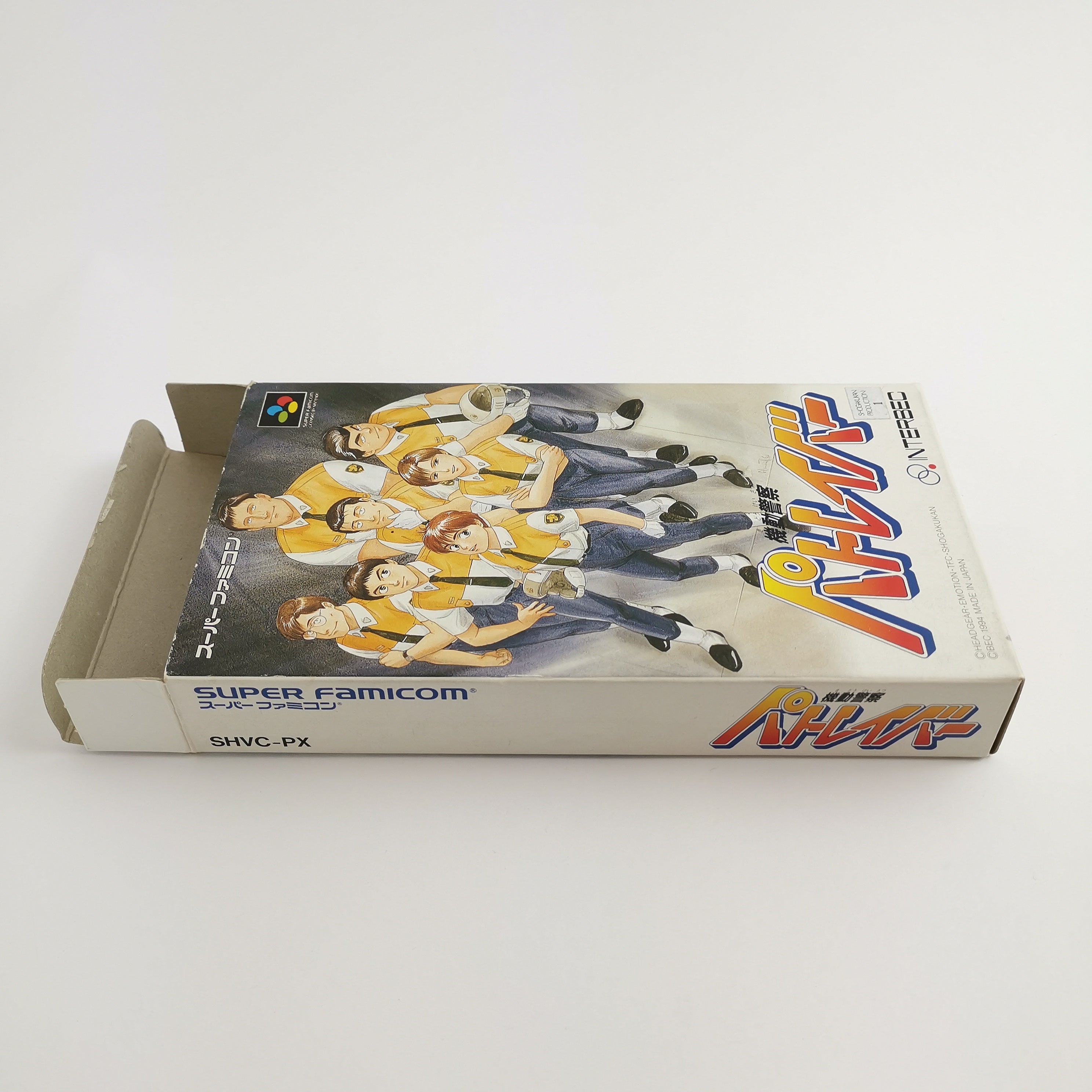 Super Famicom Spiel – Kidou Keiatsu Patlabor OVP Japan