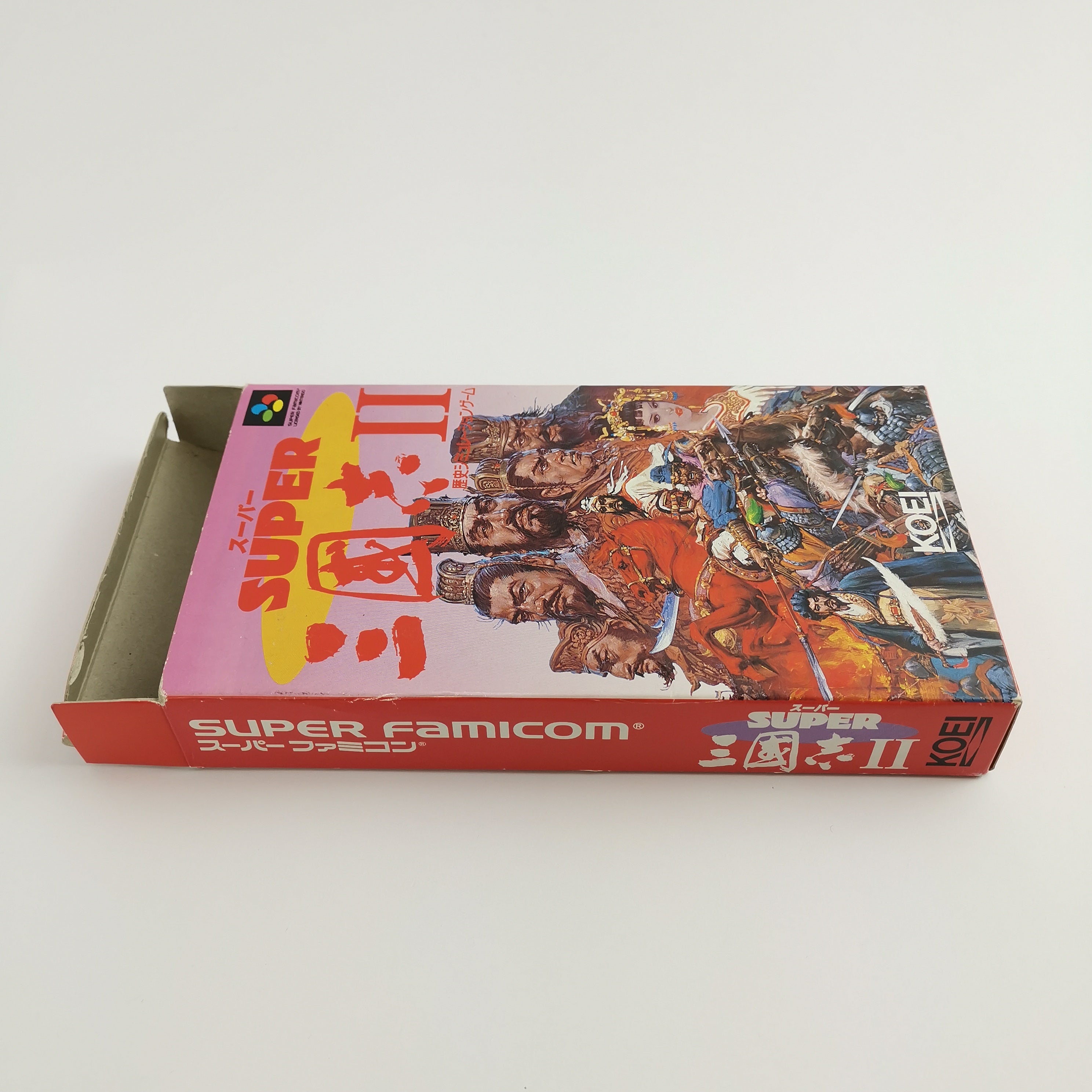 Super Famicom Spiel – Super Sangokushi II 2 OVP Japan