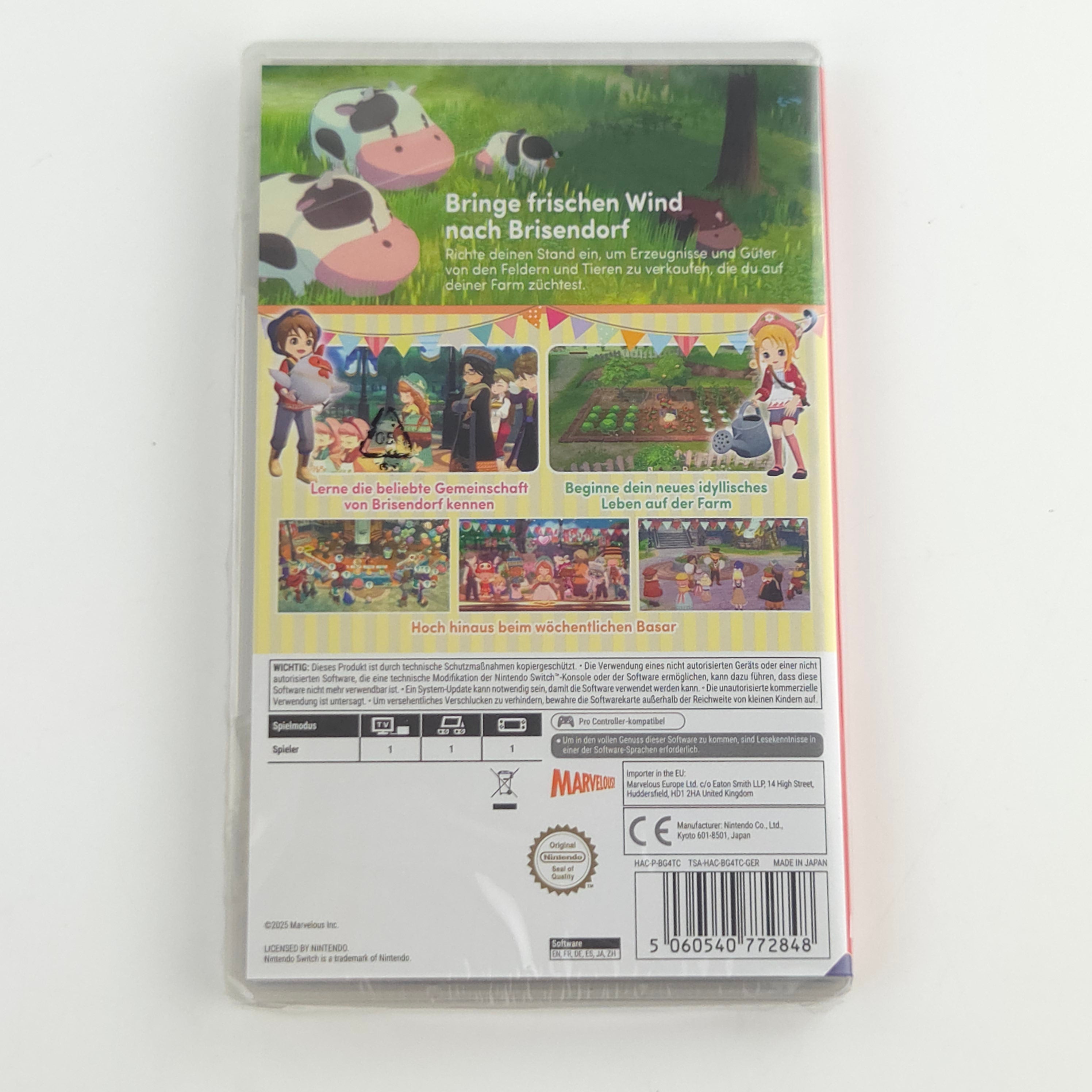 Nintendo Switch Spiel Story of Seasons Grand Bazaar Neu