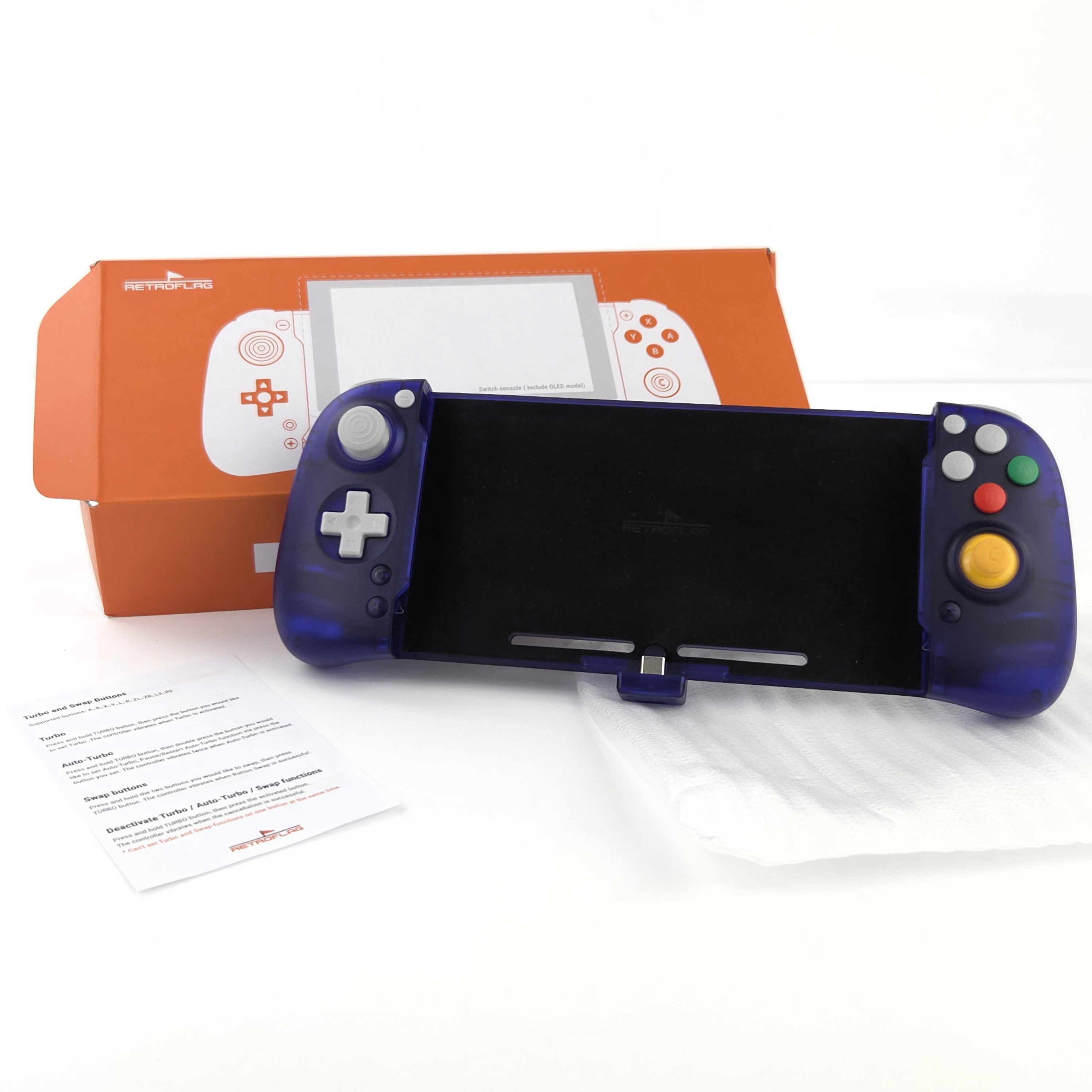 Nintendo Switch Zubehör: Retroflag Controller Gamecube Design - auch OLED
