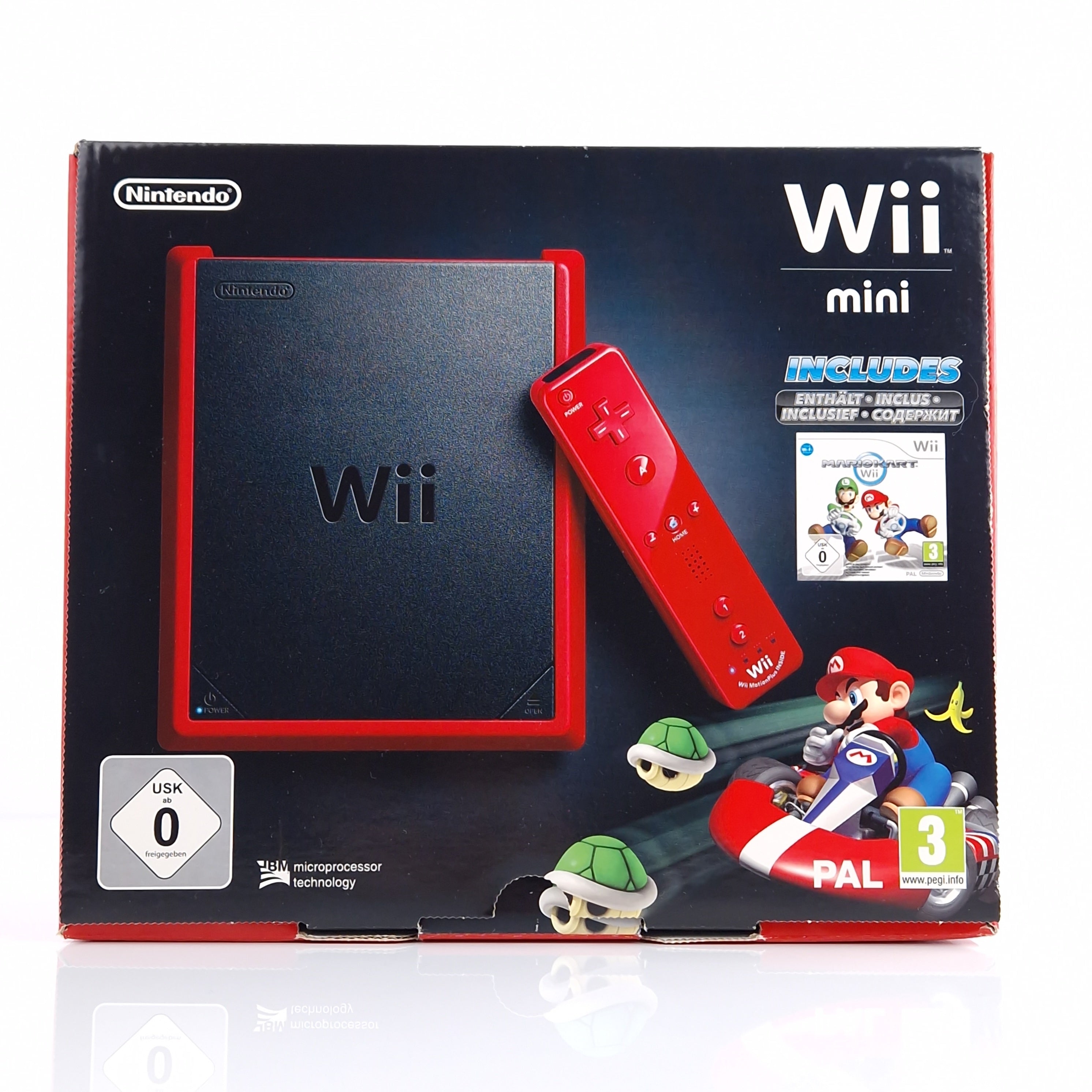 Nintendo Wii Mini Konsole Mario Kart Bundle Neu OVP