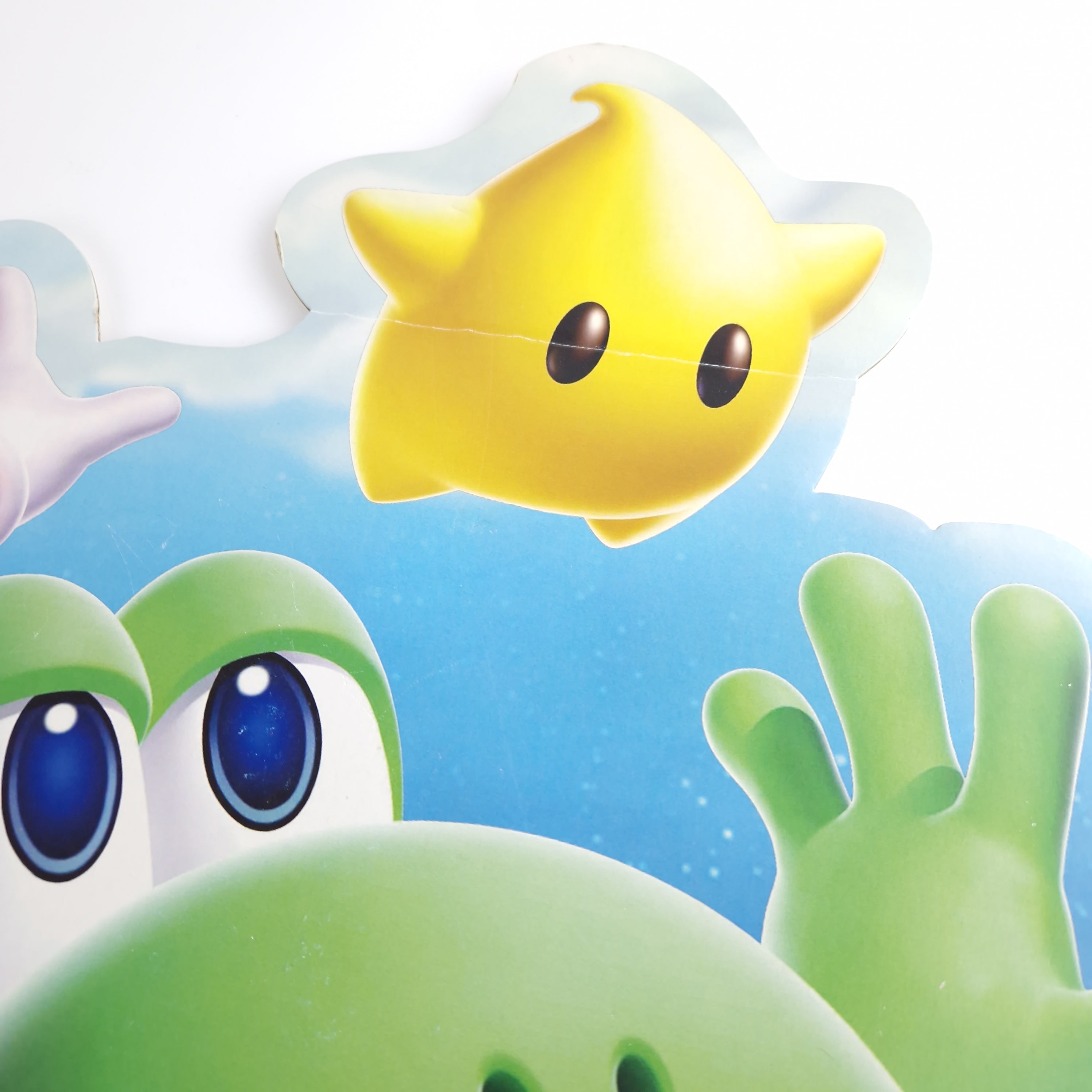 Nintendo Wii Promo Aufsteller Super Mario Galaxy Original