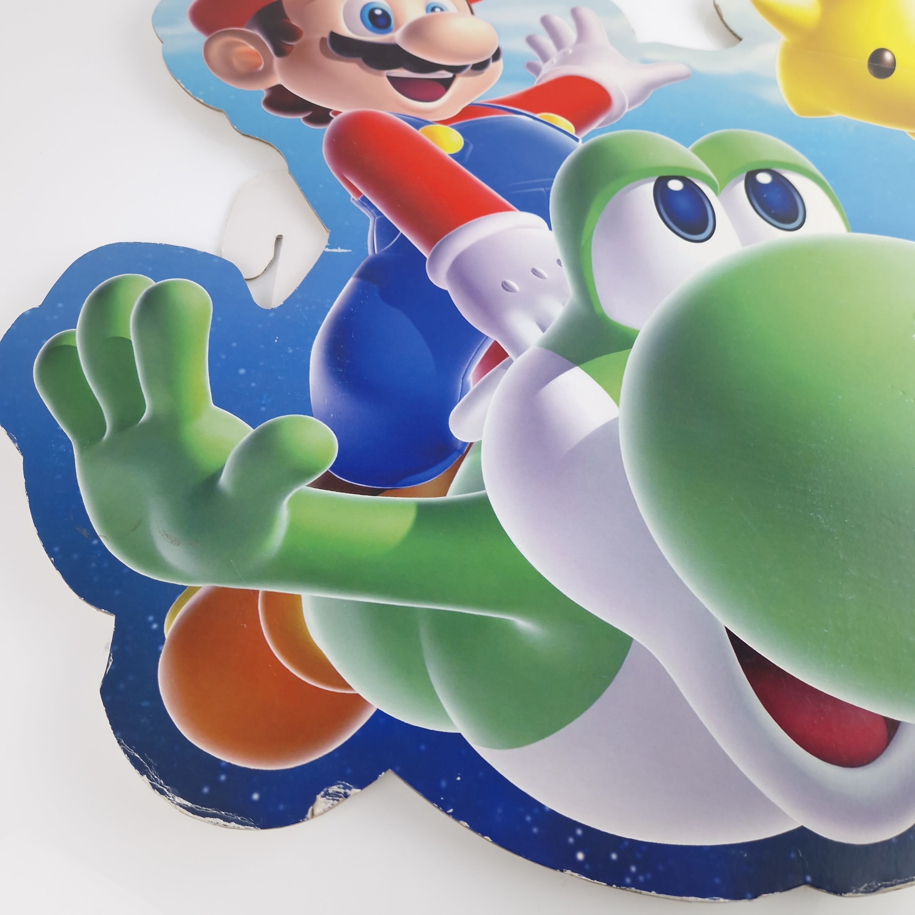 Nintendo Wii Promo Aufsteller Super Mario Galaxy Original