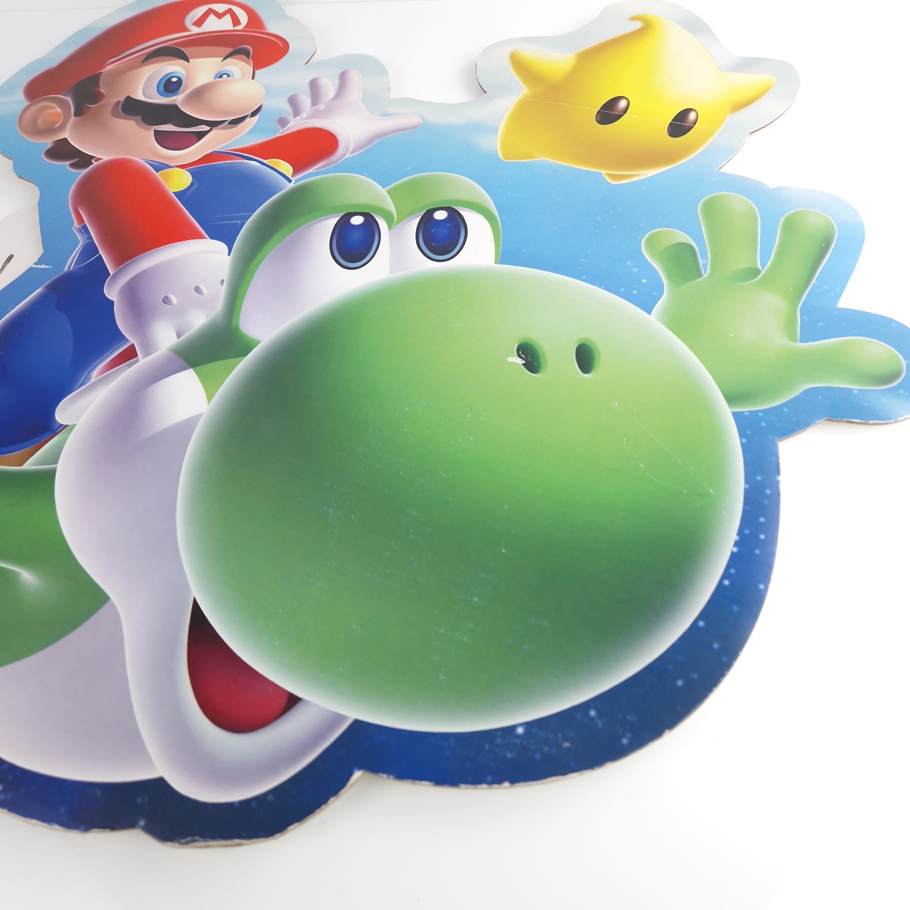 Nintendo Wii Promo Aufsteller Super Mario Galaxy Original