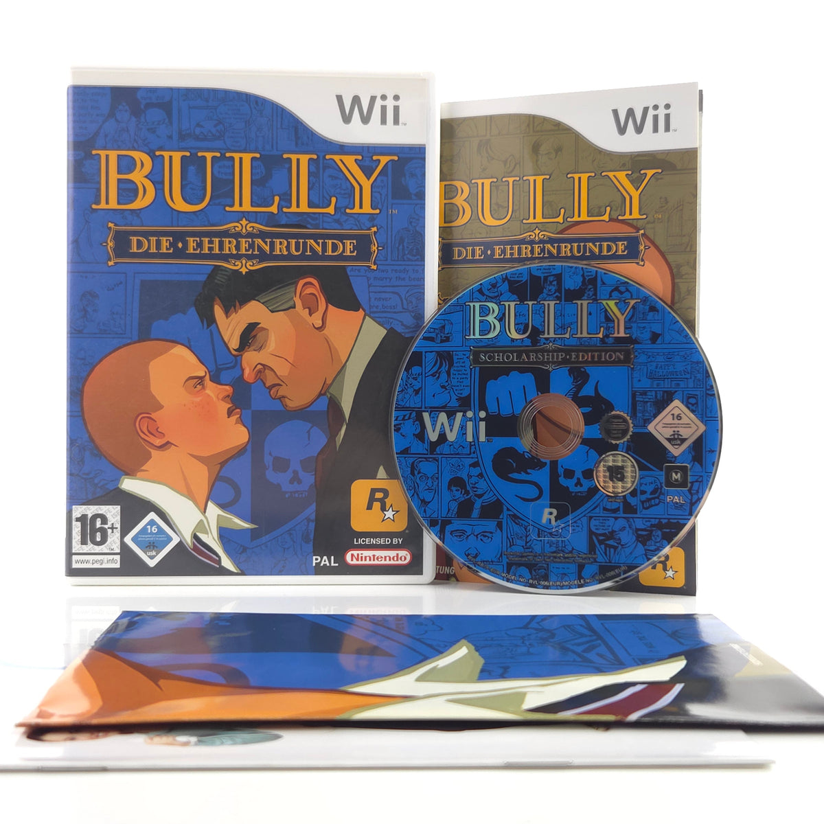 Nintendo Wii Spiel Bully Ehrenrunde OVP PAL