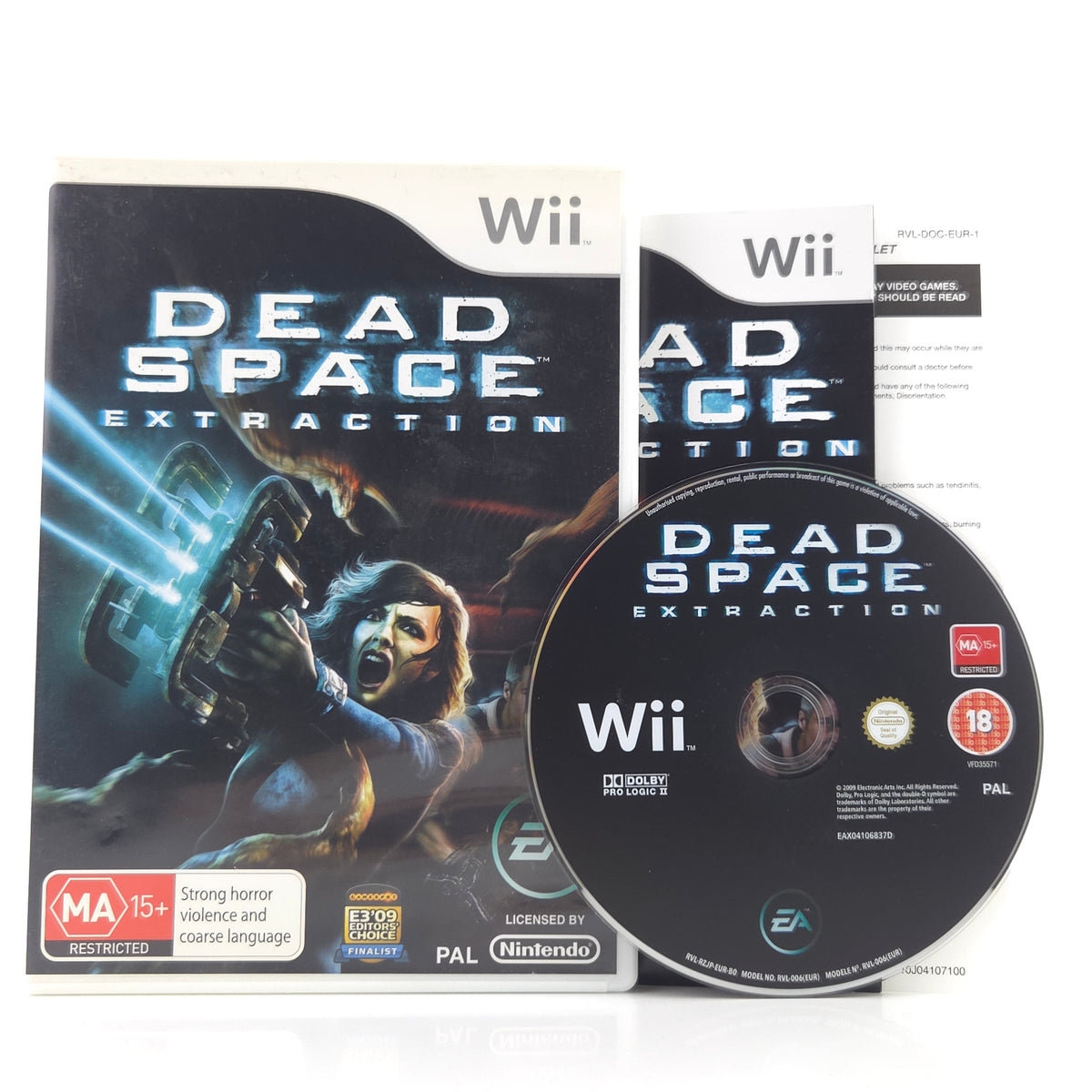 Nintendo Wii Spiel Dead Space Extraction OVP USK18