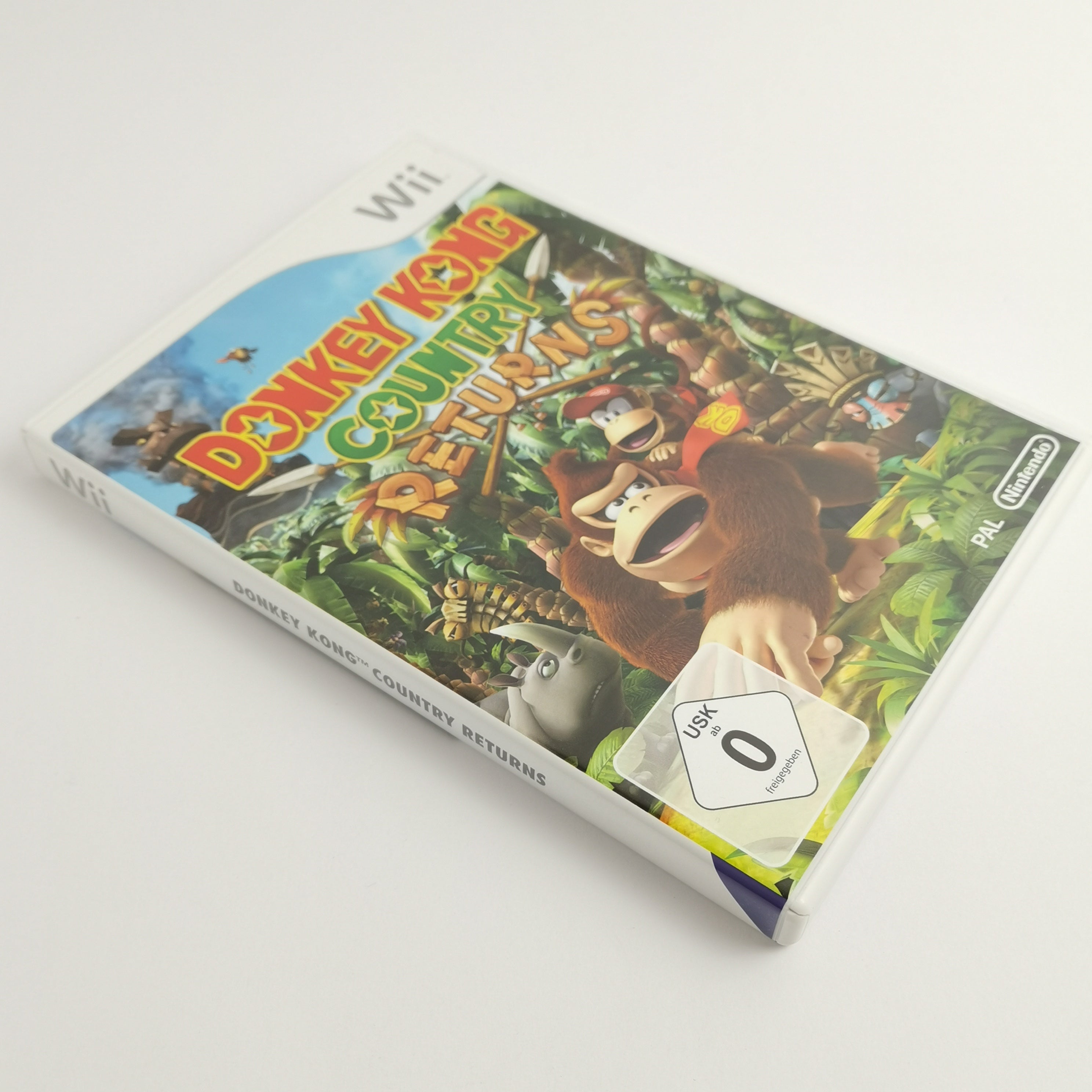 Nintendo Wii Spiel – Donkey Kong Country Returns OVP PAL