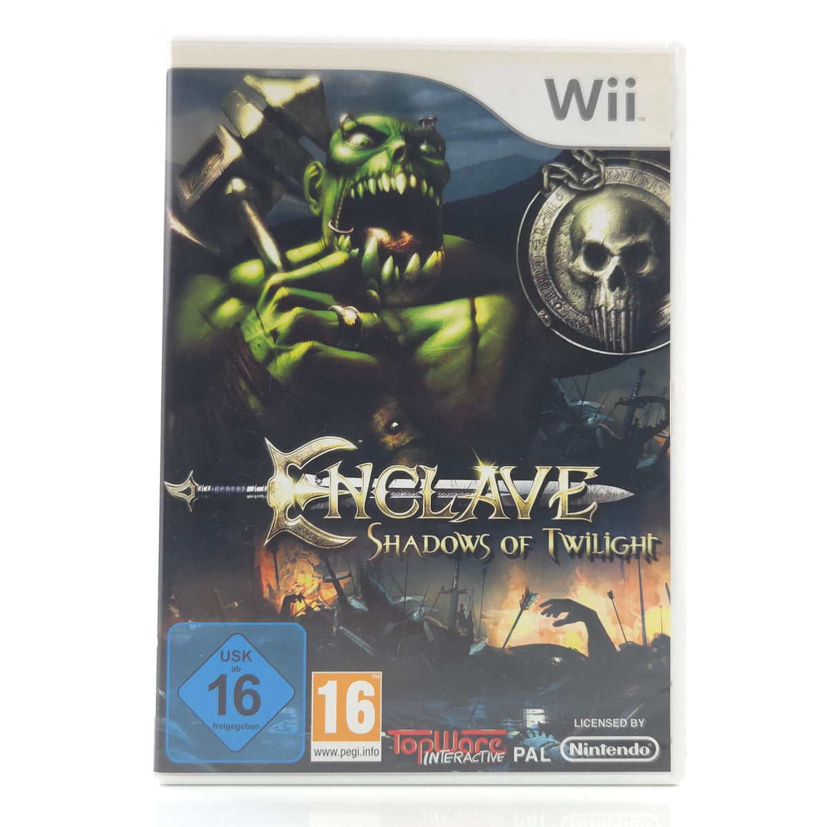 Nintendo Wii Spiel Enclave OVP PAL