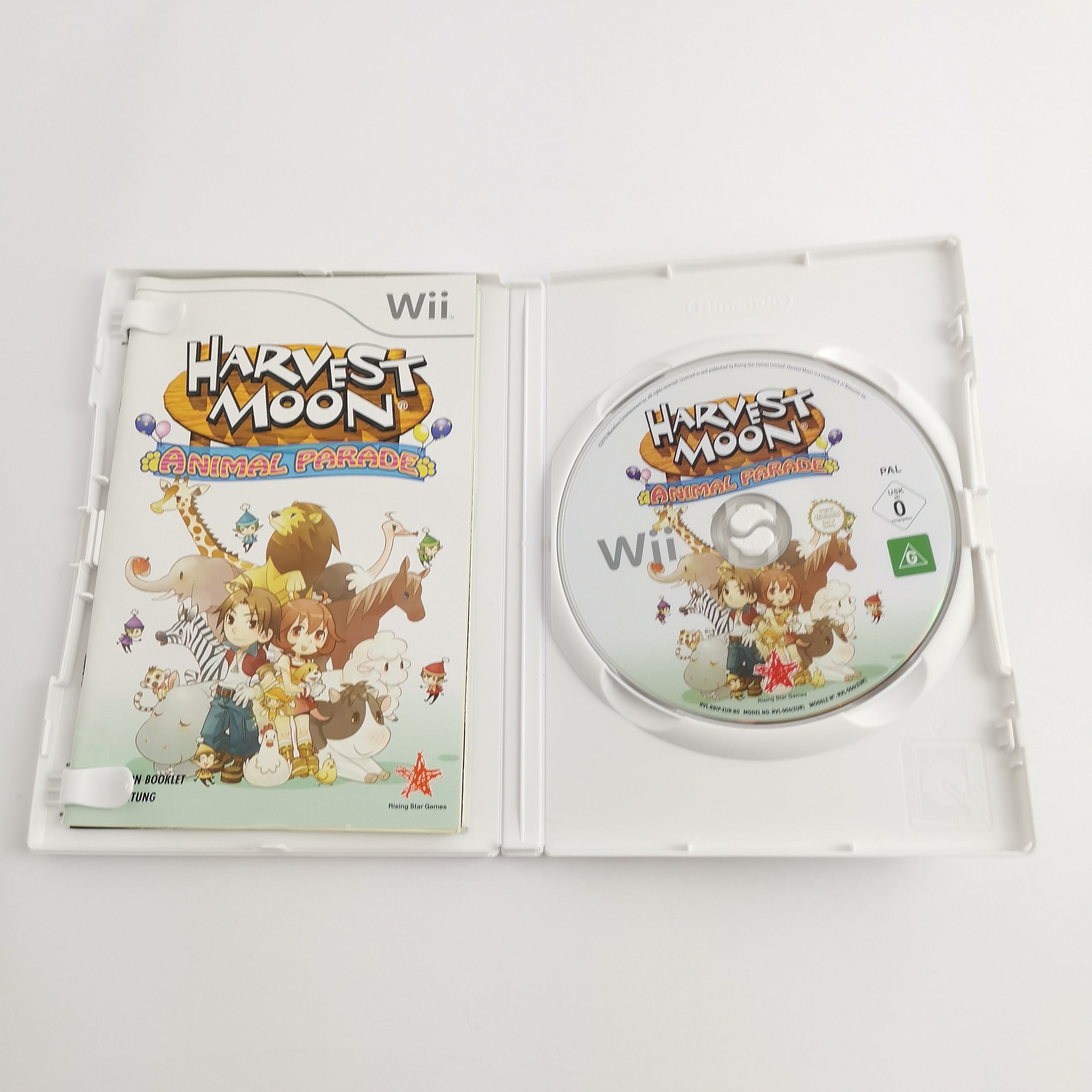 Nintendo Wii Spiel – Harvest Moon Deine Tierparade OVP PAL