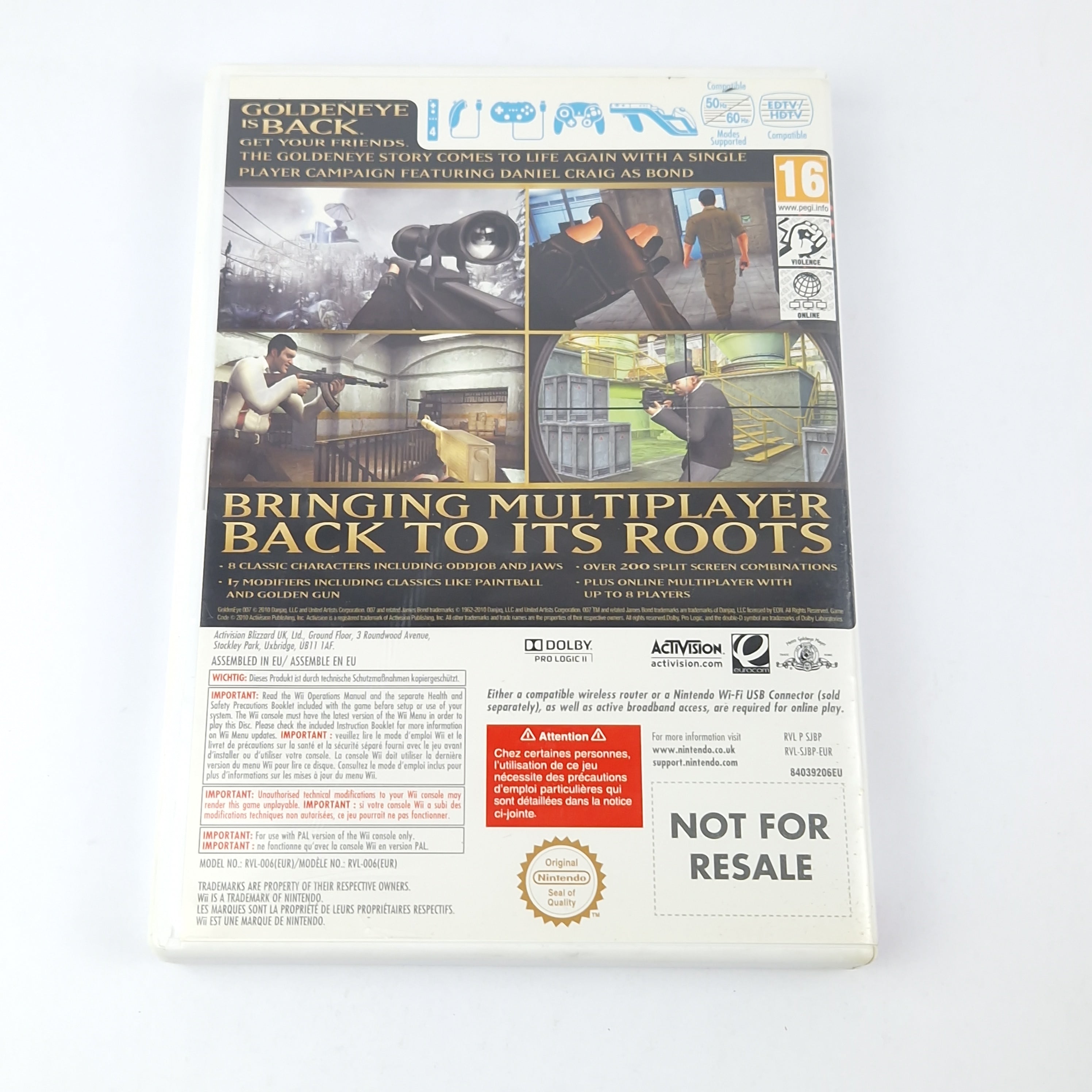 Nintendo Wii Spiel – James Bond Goldeneye 007 Limited OVP PAL