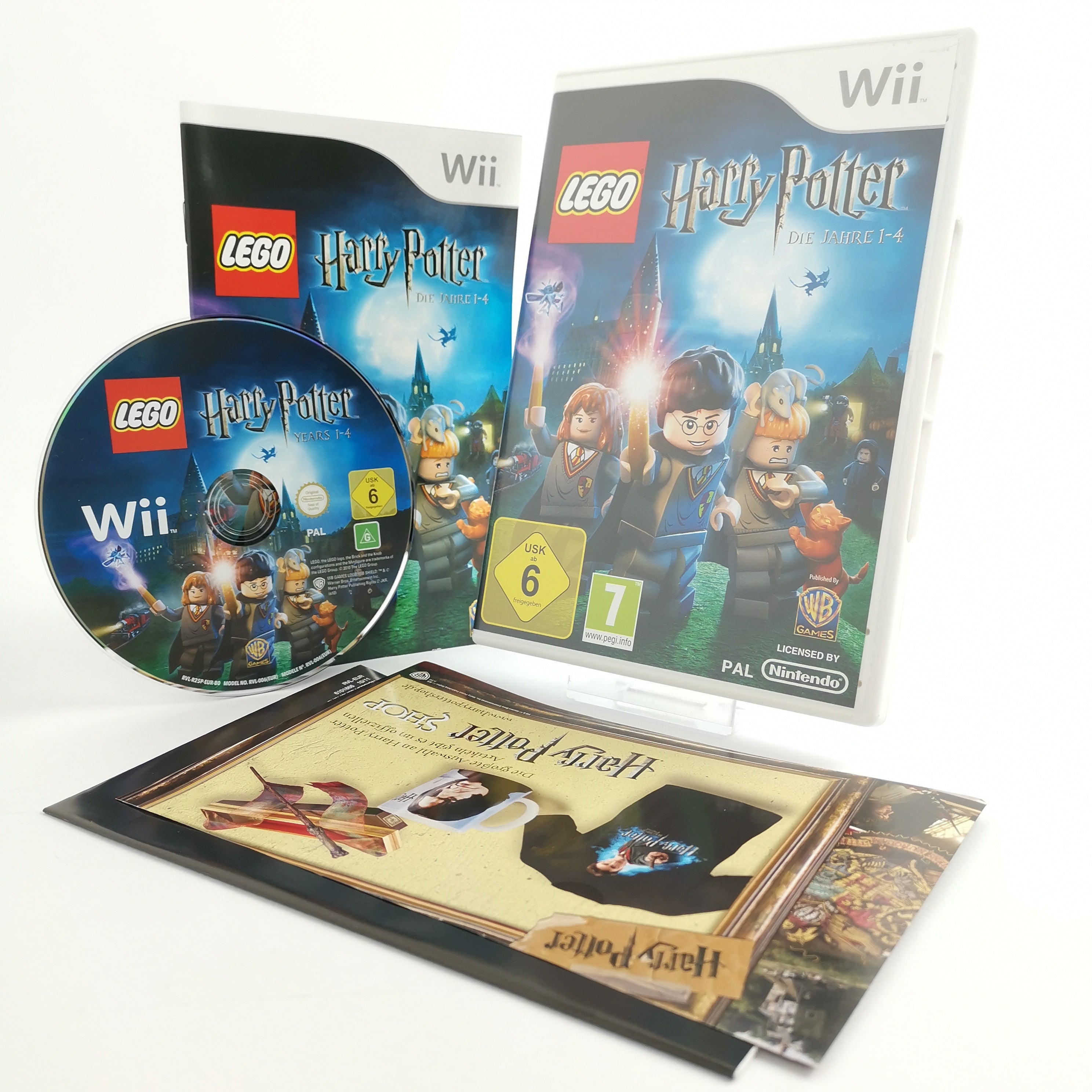 Nintendo Wii Spiel – Lego Harry Potter Jahre 1-4 OVP PAL