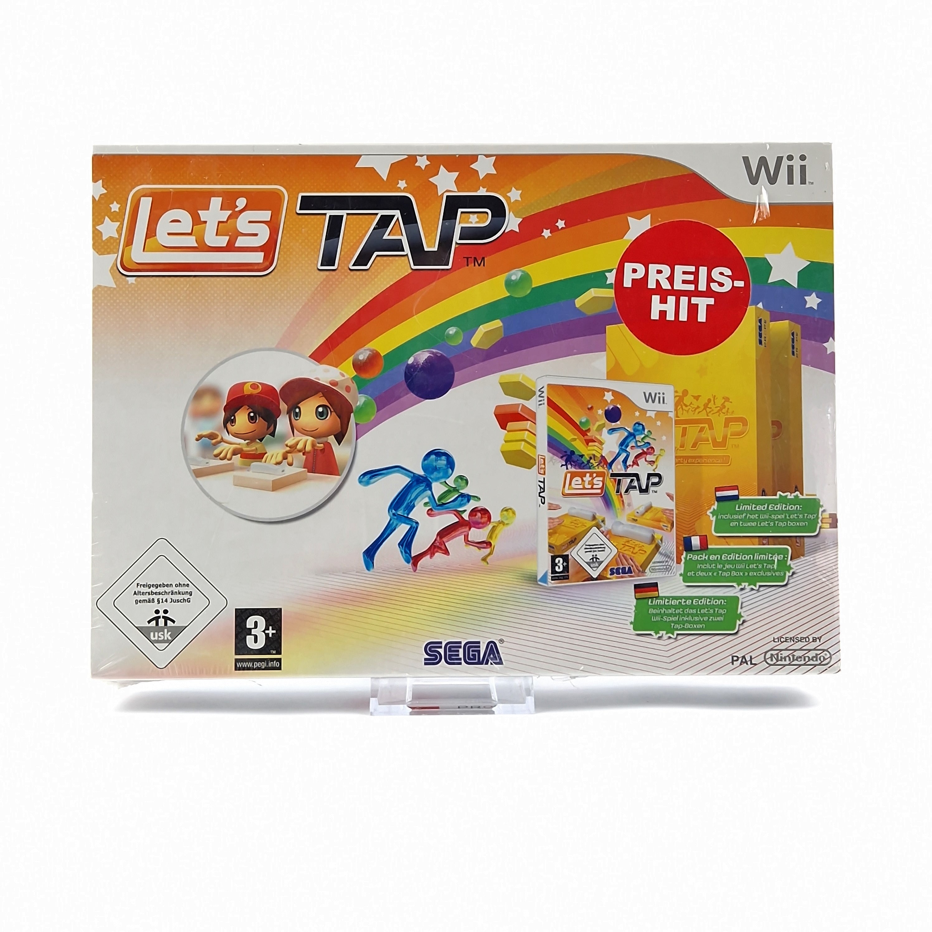Nintendo Wii Spiel – Lets Tap Limitierte Edition Neu OVP PAL