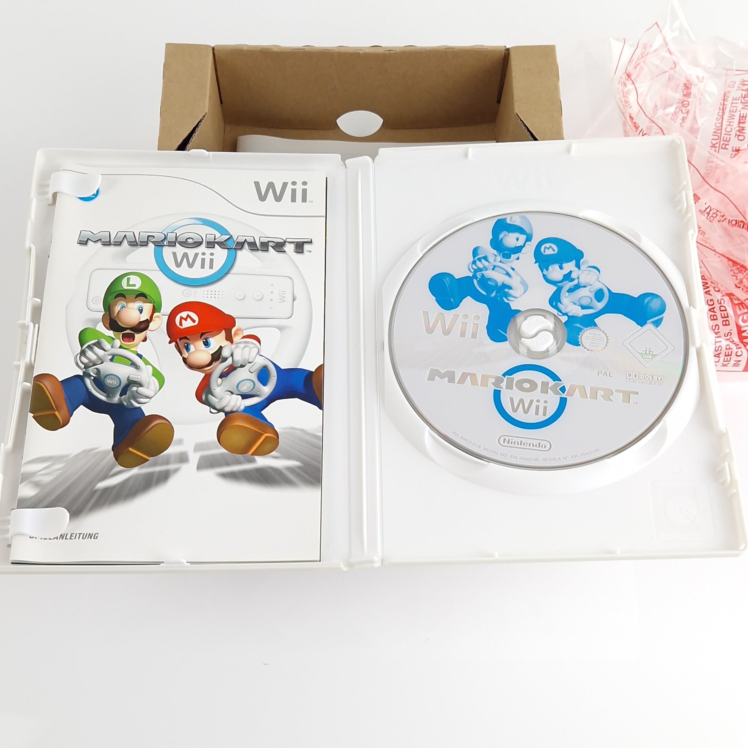 Nintendo Wii Spiel – Mario Kart Wii OVP ohne Lenkrad