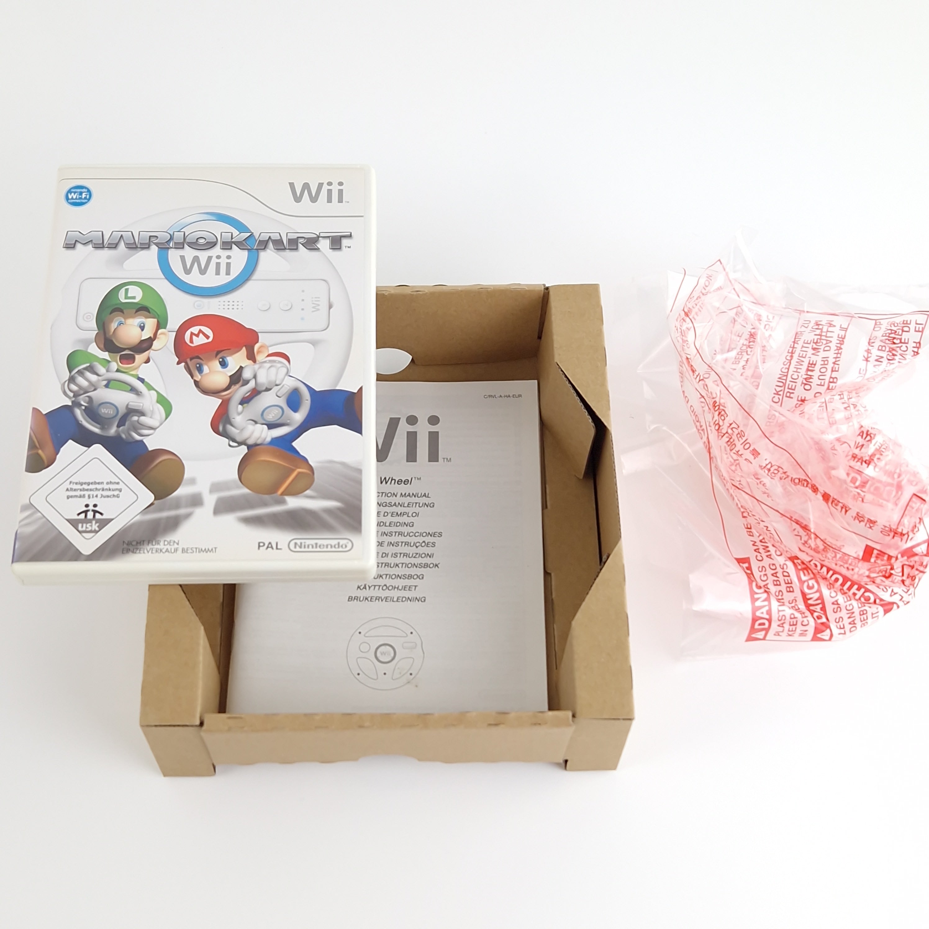 Nintendo Wii Spiel – Mario Kart Wii OVP ohne Lenkrad