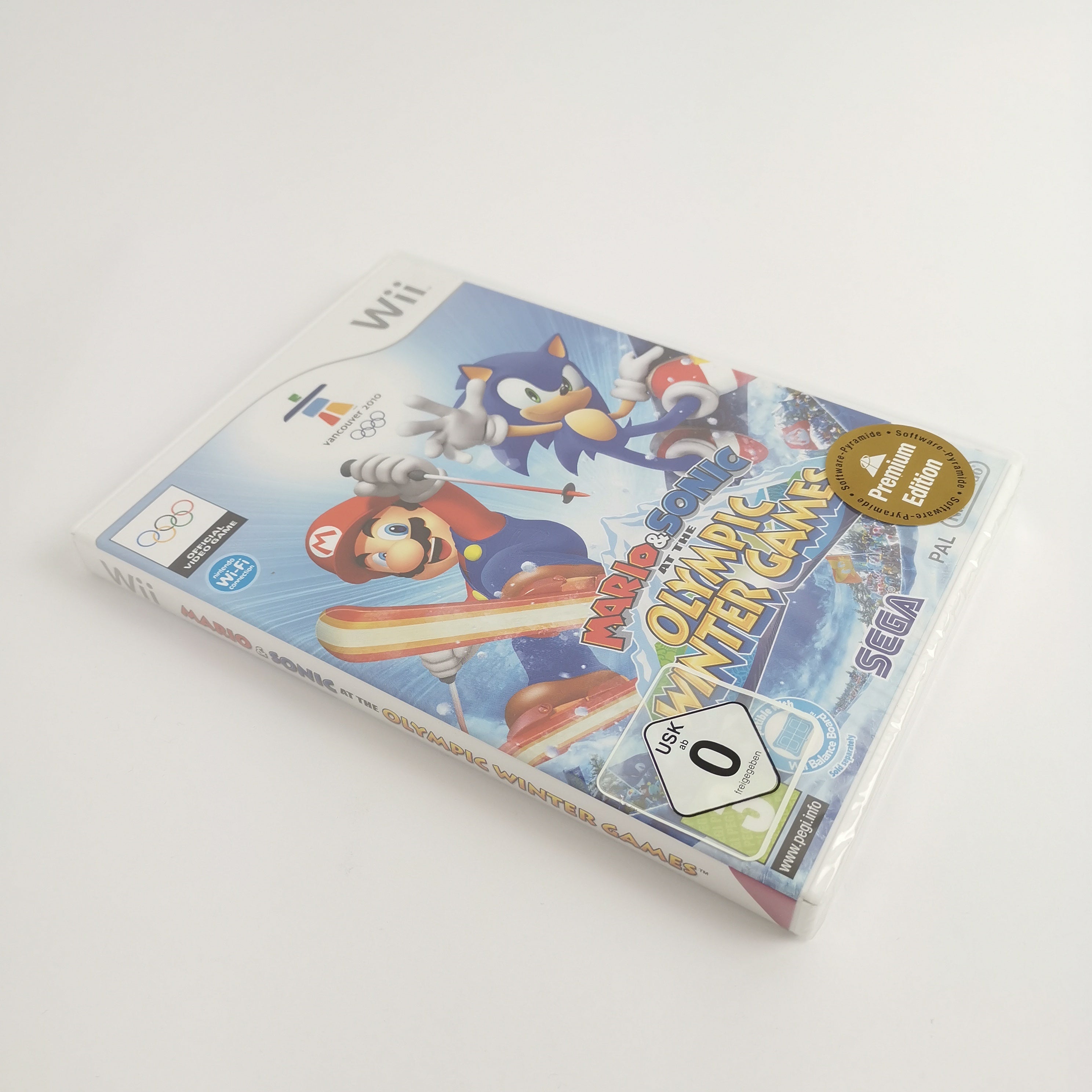 Nintendo Wii Spiel – Mario Sonic Olympic Winter Games Neu