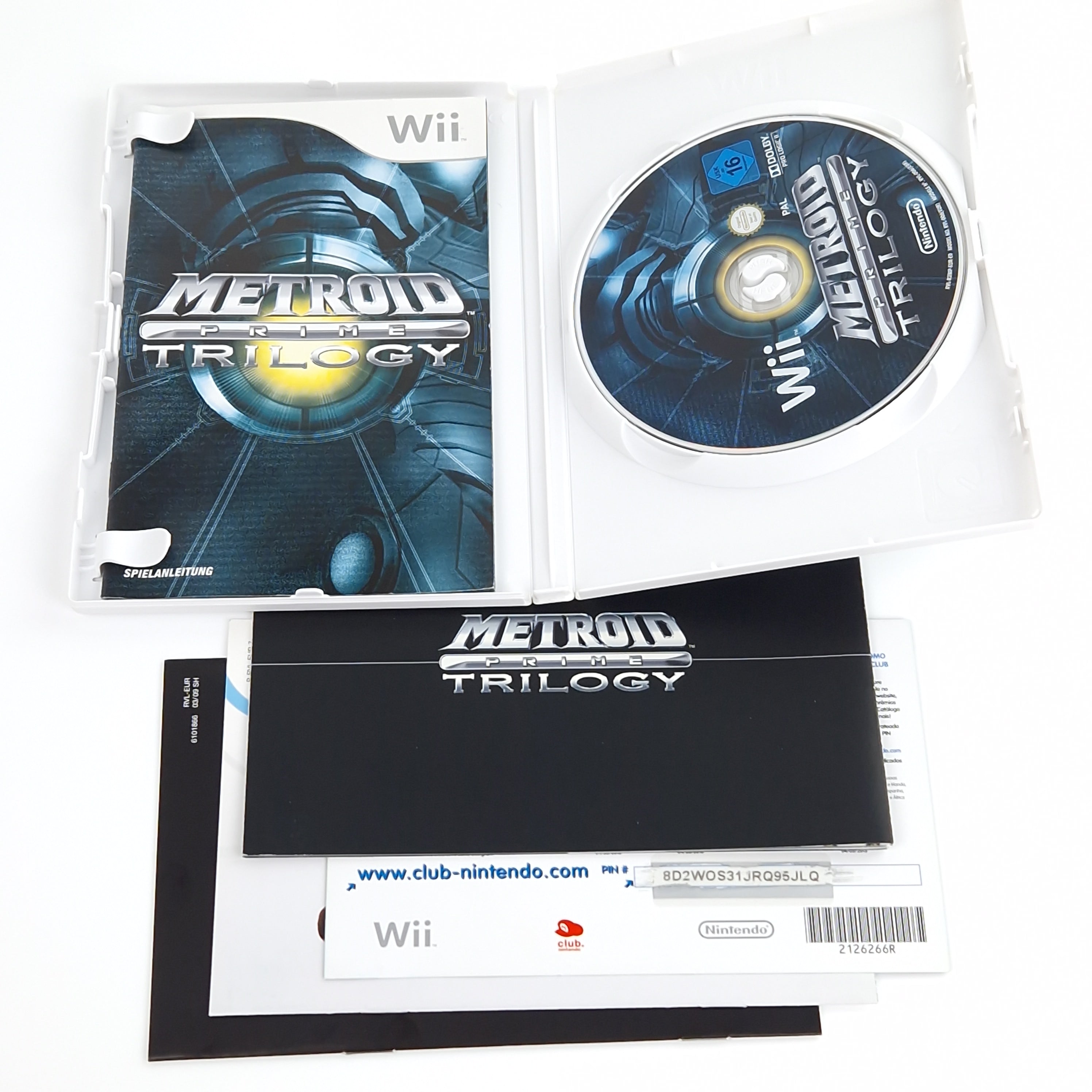 Nintendo Wii Spiel – Metroid Prime Trilogy Sammleredition OVP