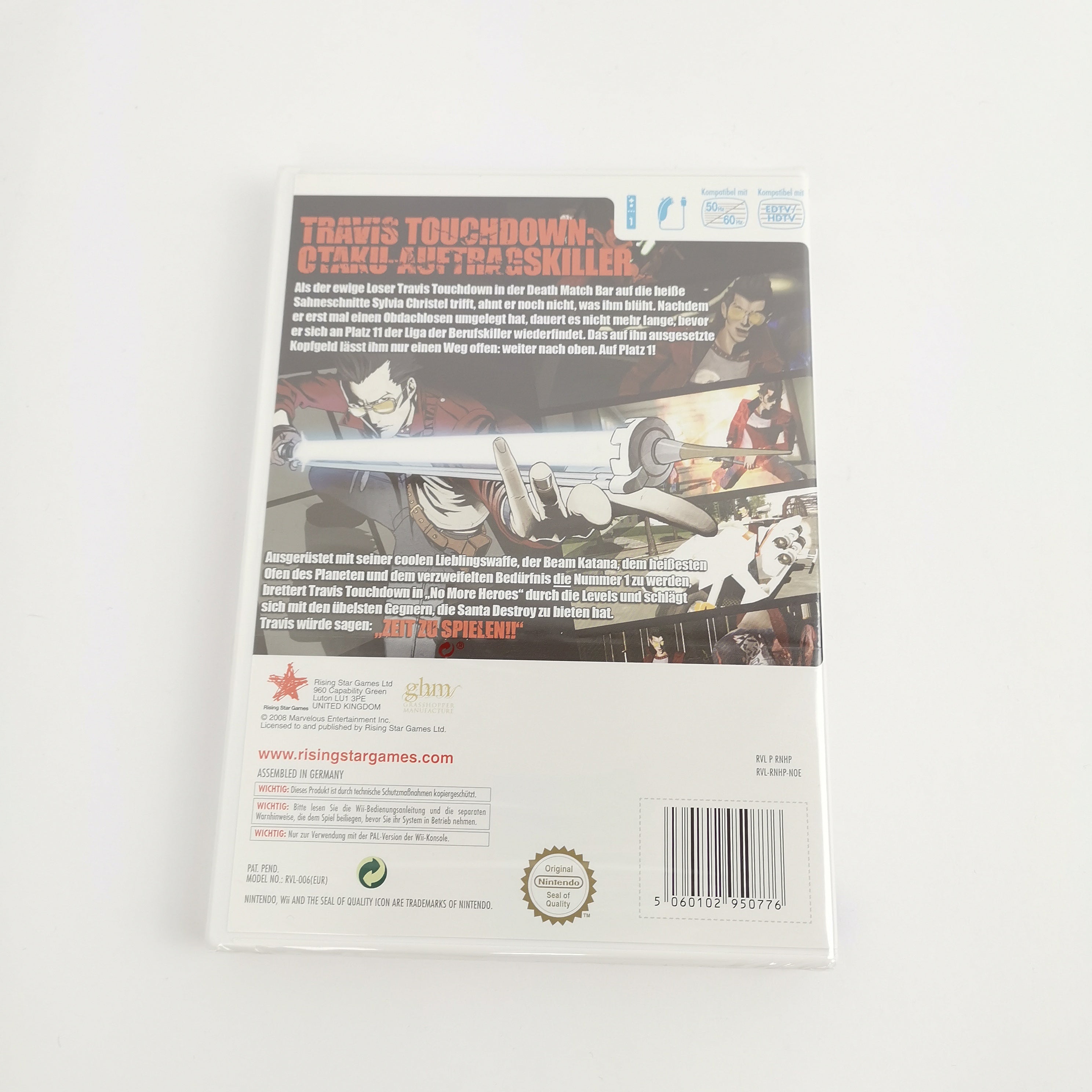 Nintendo Wii Spiel – No More Heroes PAL Neu OVP