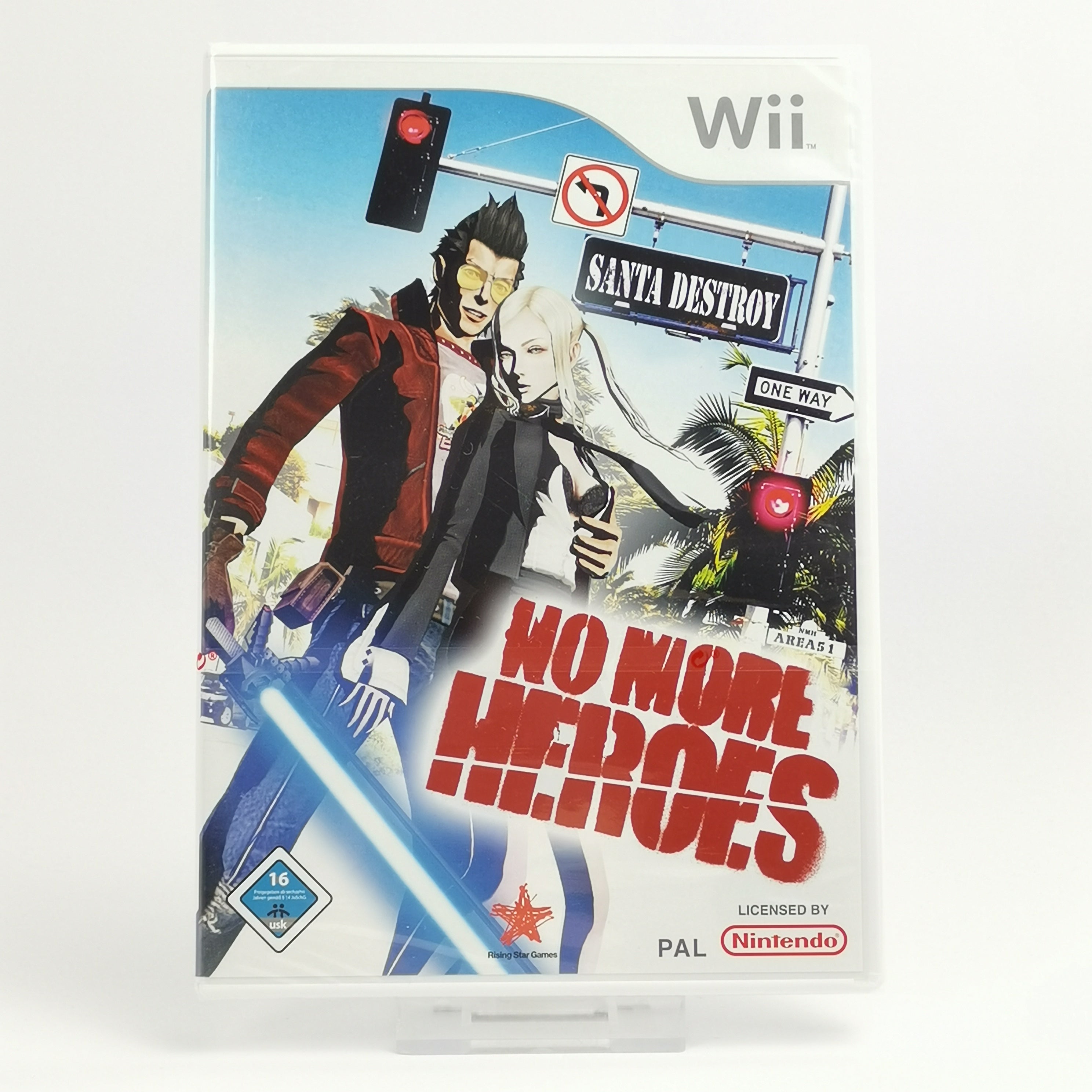 Nintendo Wii Spiel – No More Heroes PAL Neu OVP