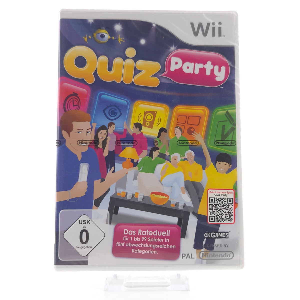 Nintendo Wii Spiel: Quiz Party - NEU SEALED OVP (PAL DE)