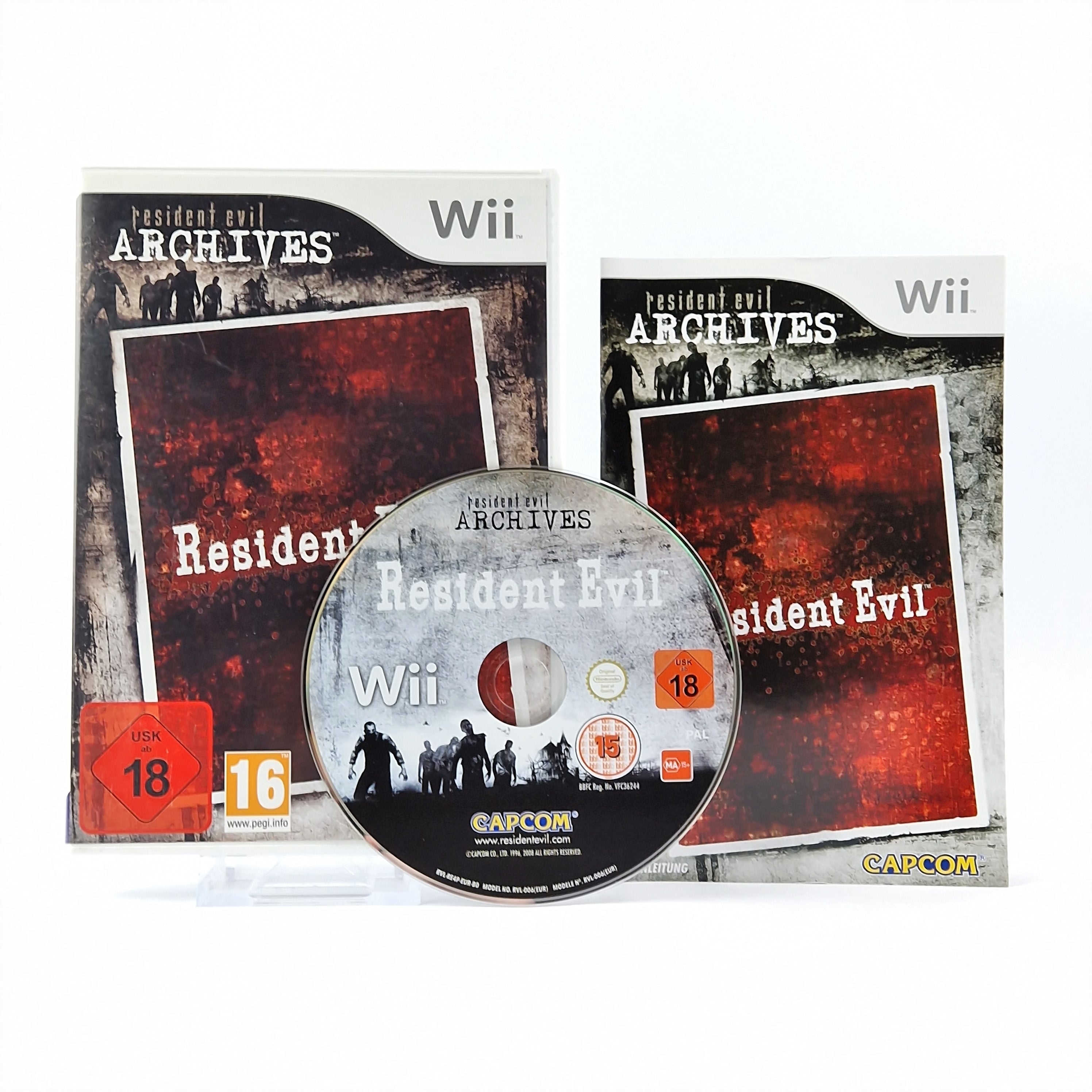 Nintendo Wii Spiel – Resident Evil Archives OVP PAL USK18
