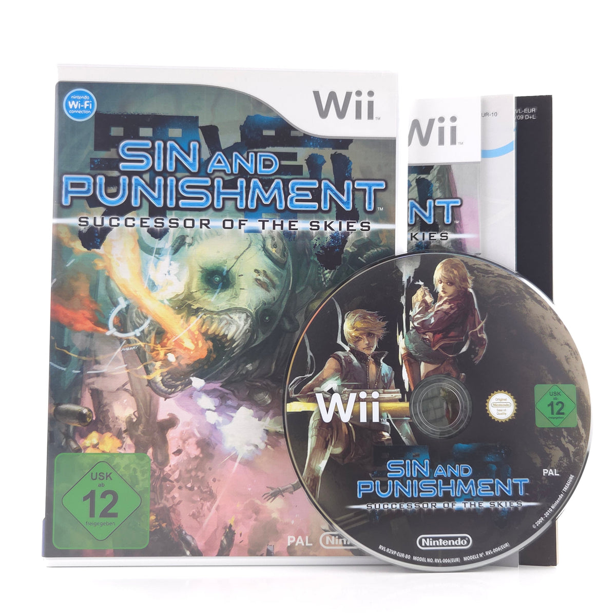 Nintendo Wii Spiel Sin and Punishment OVP