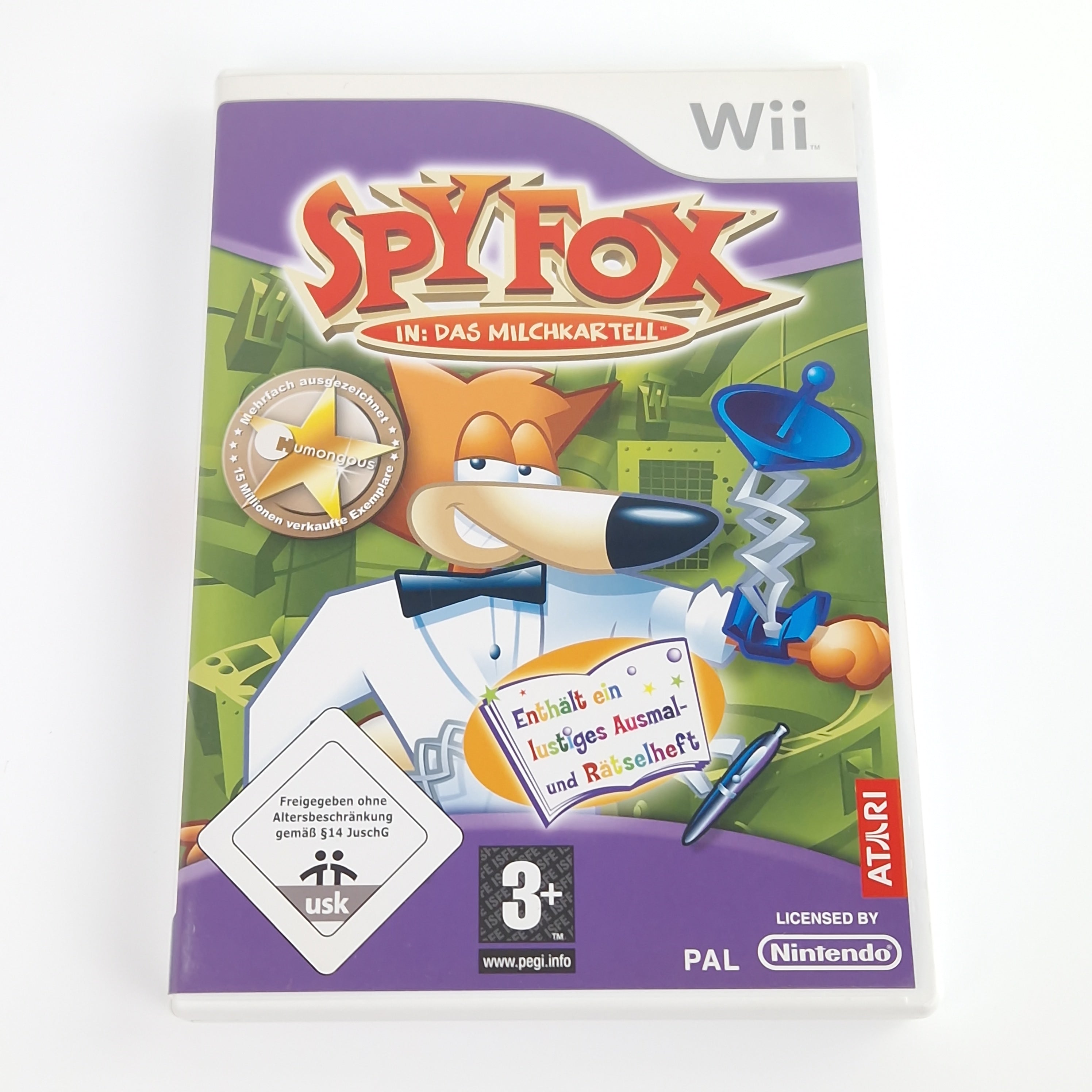 Nintendo Wii Spiel – Spyfox in das Milchkartell OVP PAL