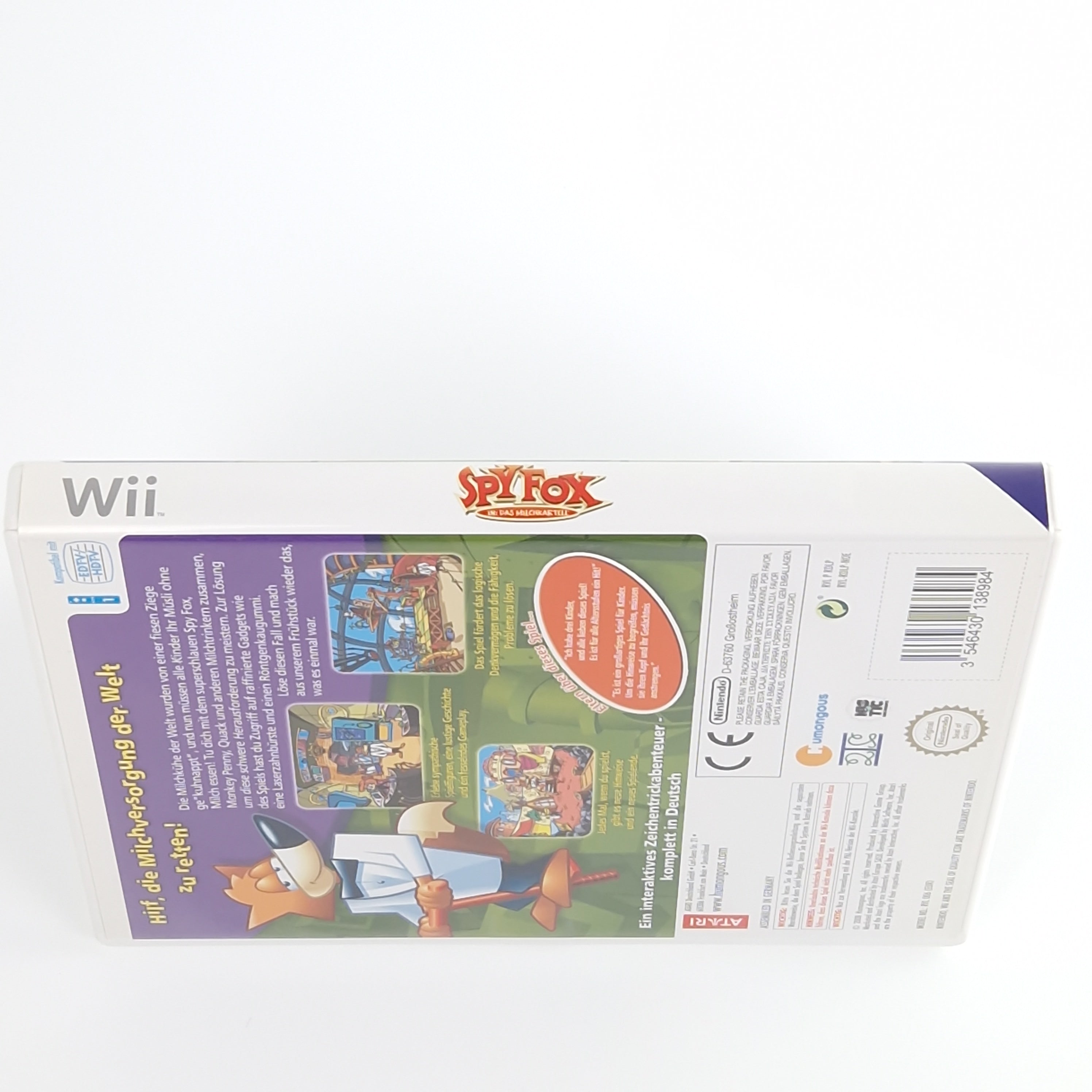 Nintendo Wii Spiel – Spyfox in das Milchkartell OVP PAL